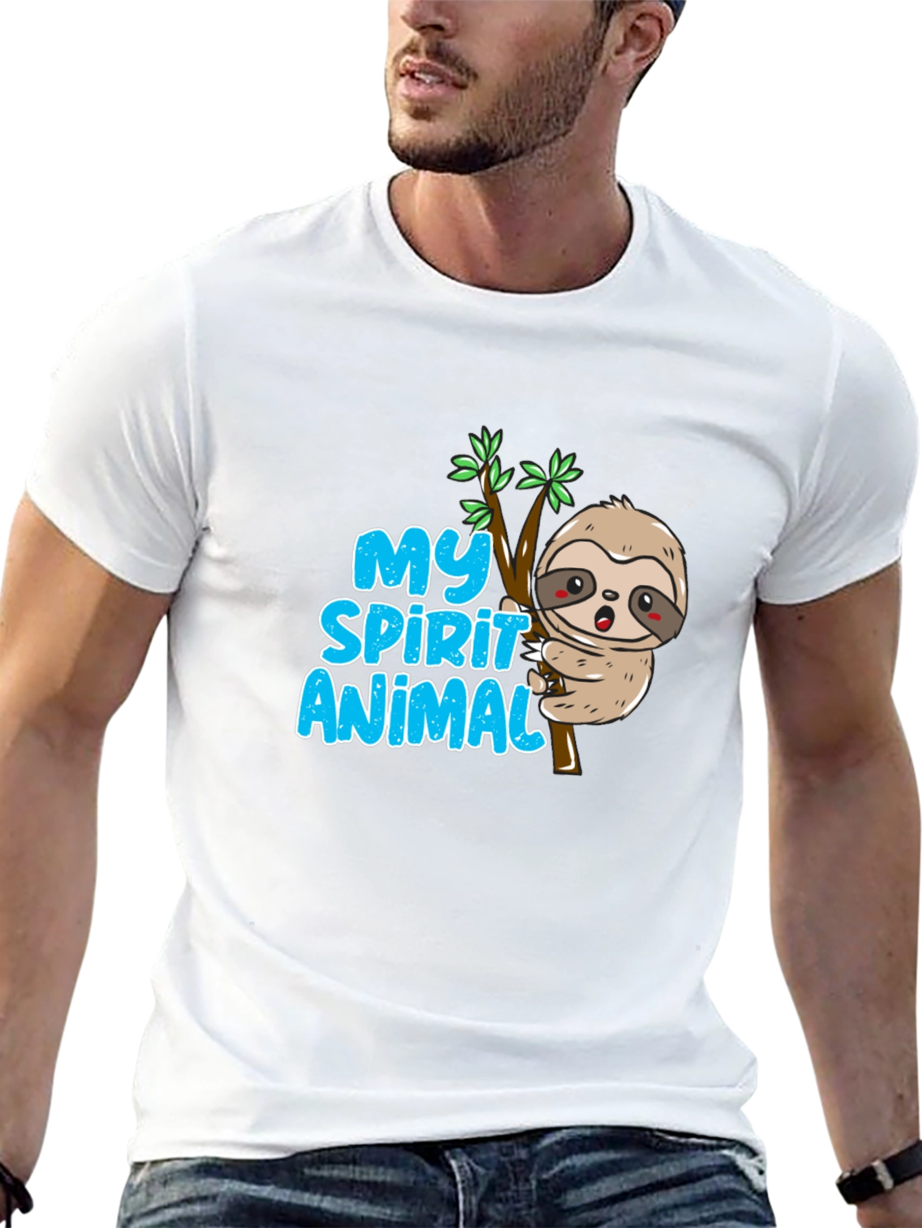 My Spirit Animal Sloth T-Shirt - Cute and Comfy!