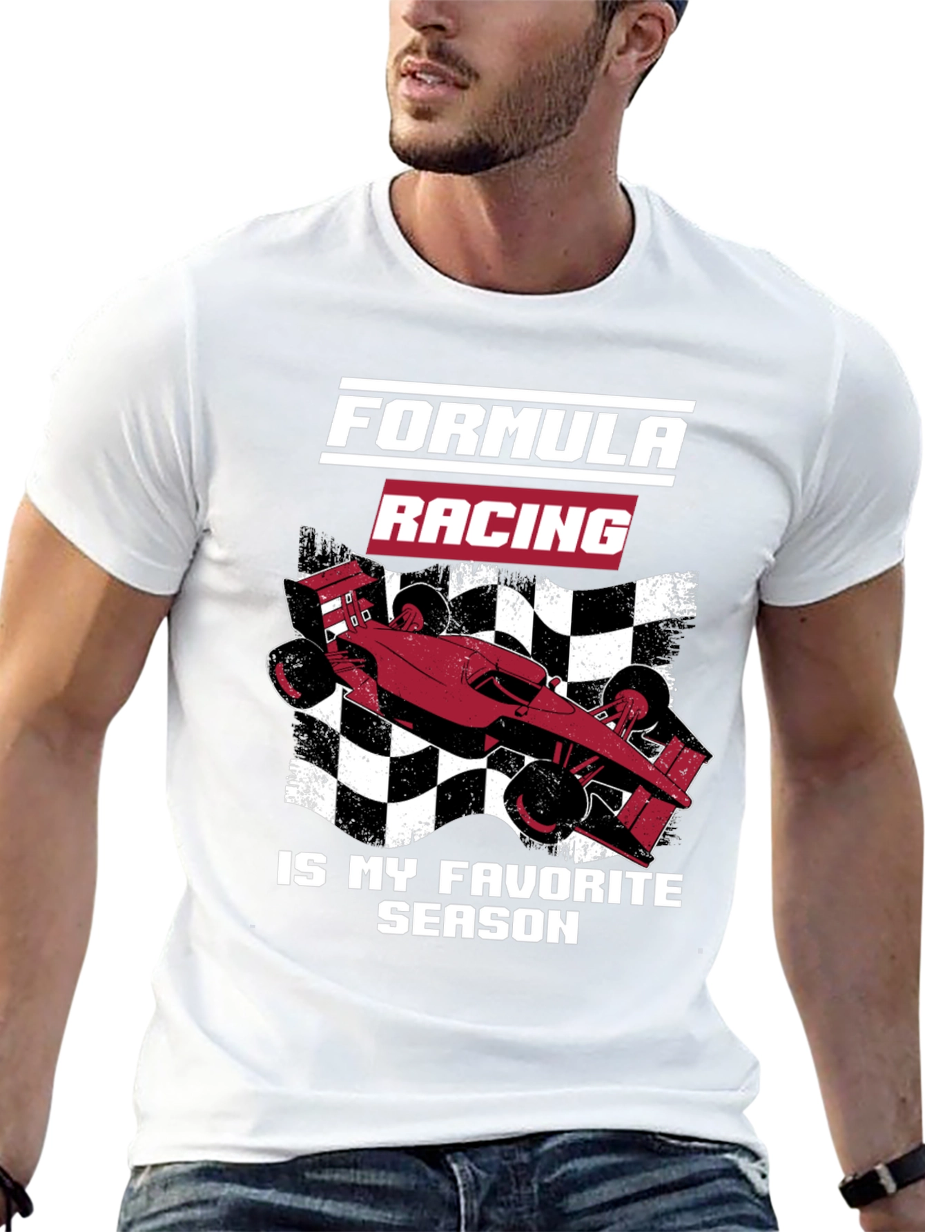 Formula Racing T-Shirt: Favorite Season Tee