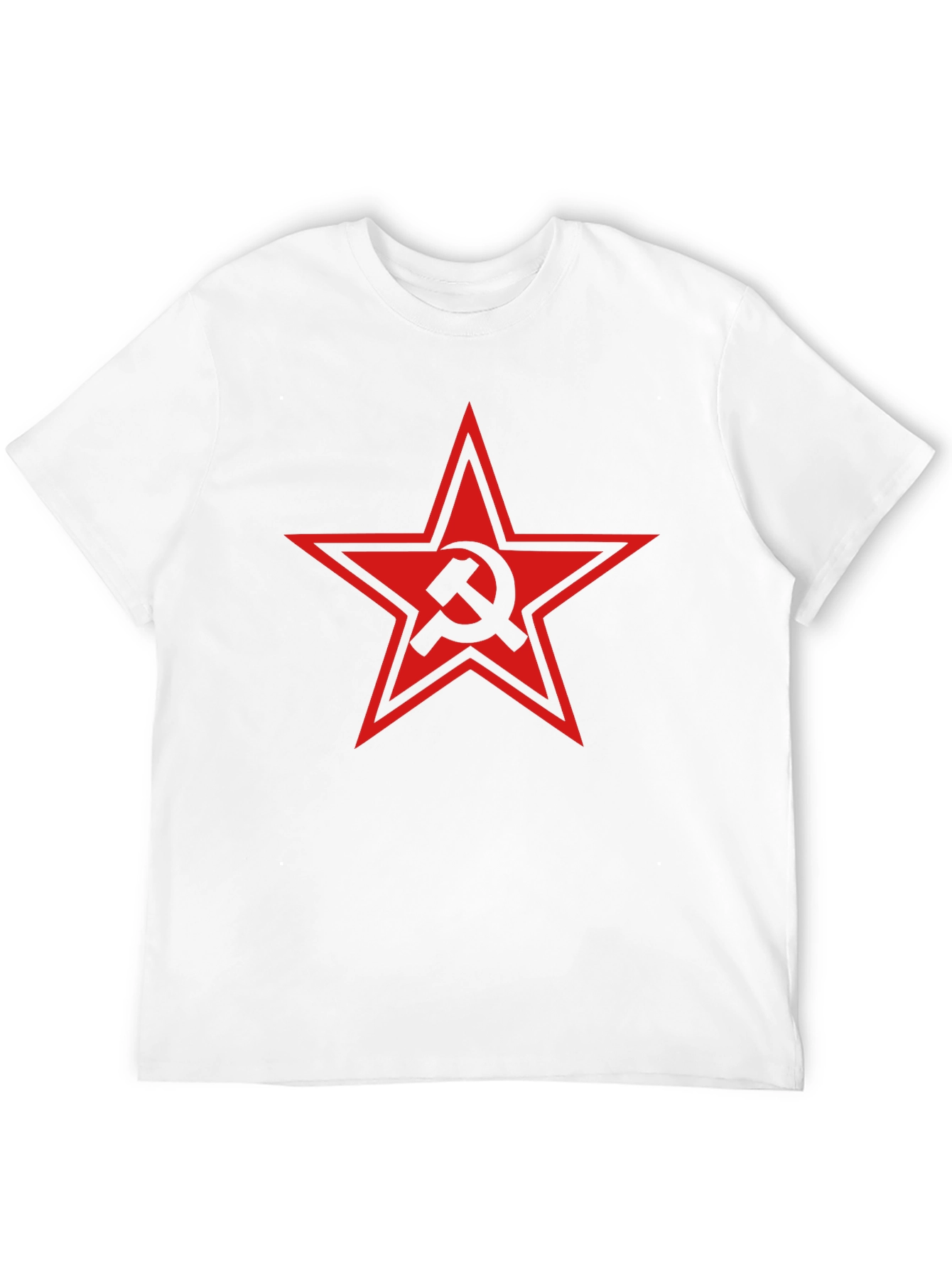 Hammer and Sickle Red Star Graphic Tee