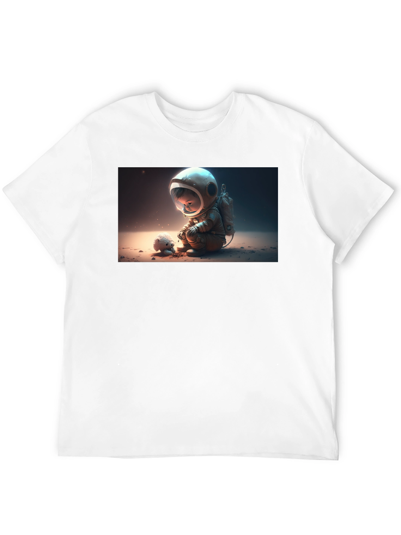 Astronaut Kid Graphic T-Shirt