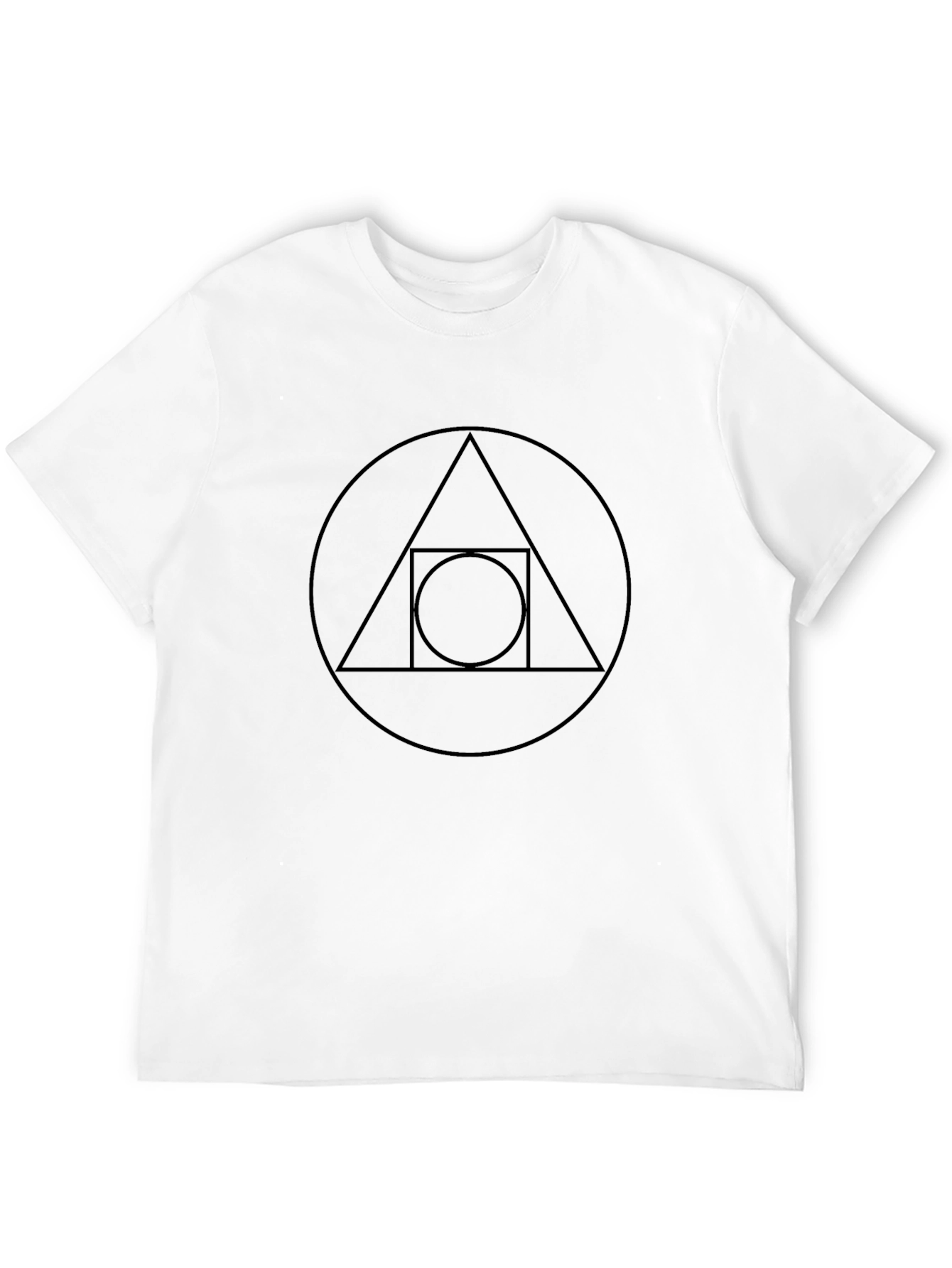 Geometric Symbol Graphic Tee