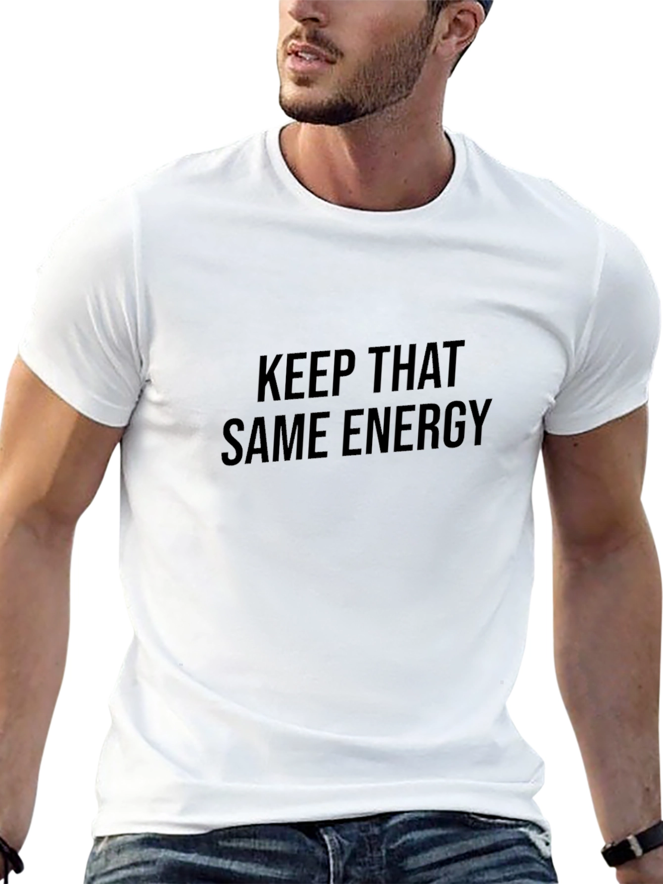 Keep That Same Energy Black T-Shirt