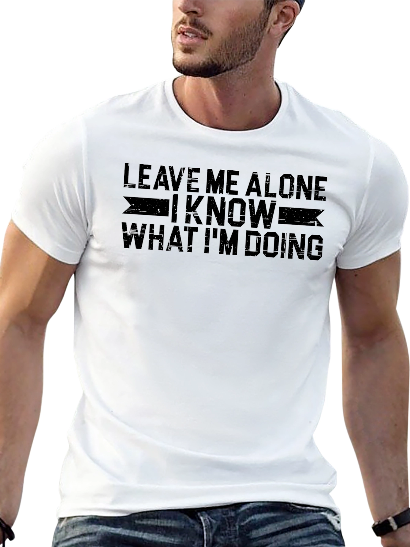 Leave Me Alone Graphic Tee - Soft Cotton T-Shirt