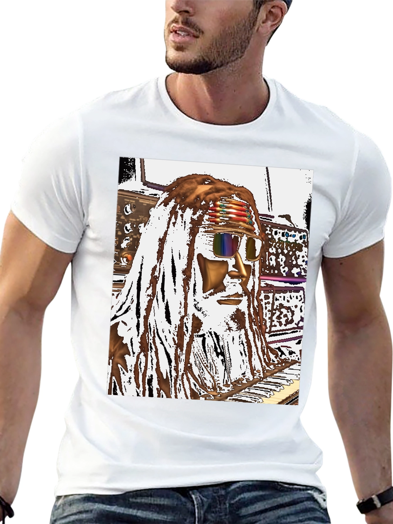 Retro Music Legend Graphic Tee
