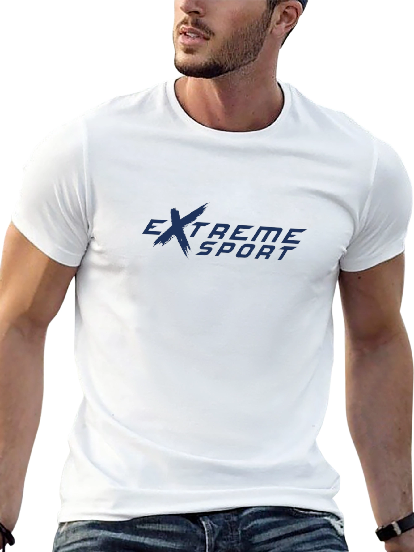 Extreme Sports Graphic Print T-Shirt