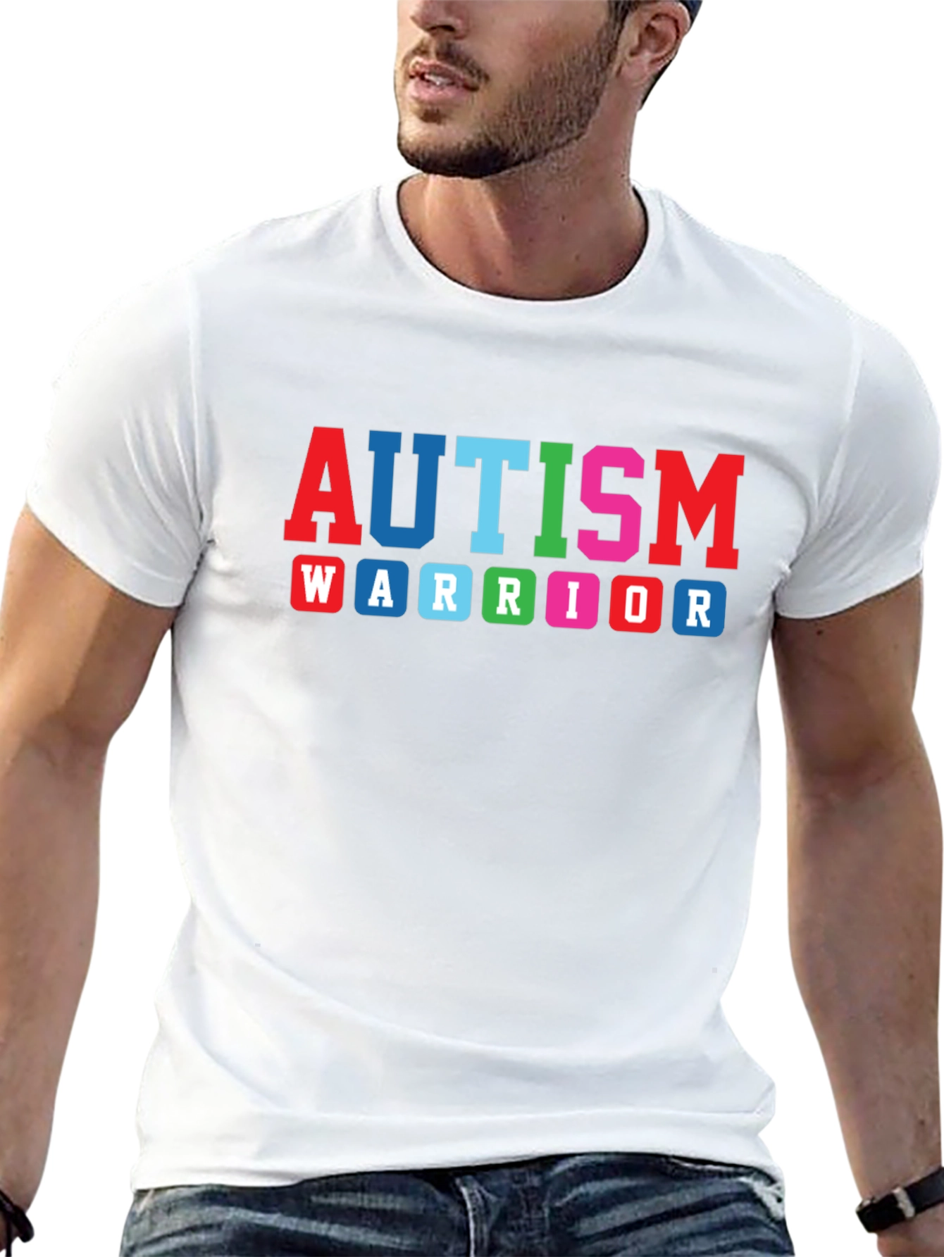 Autism Warrior T-Shirt: Black Awareness Tee