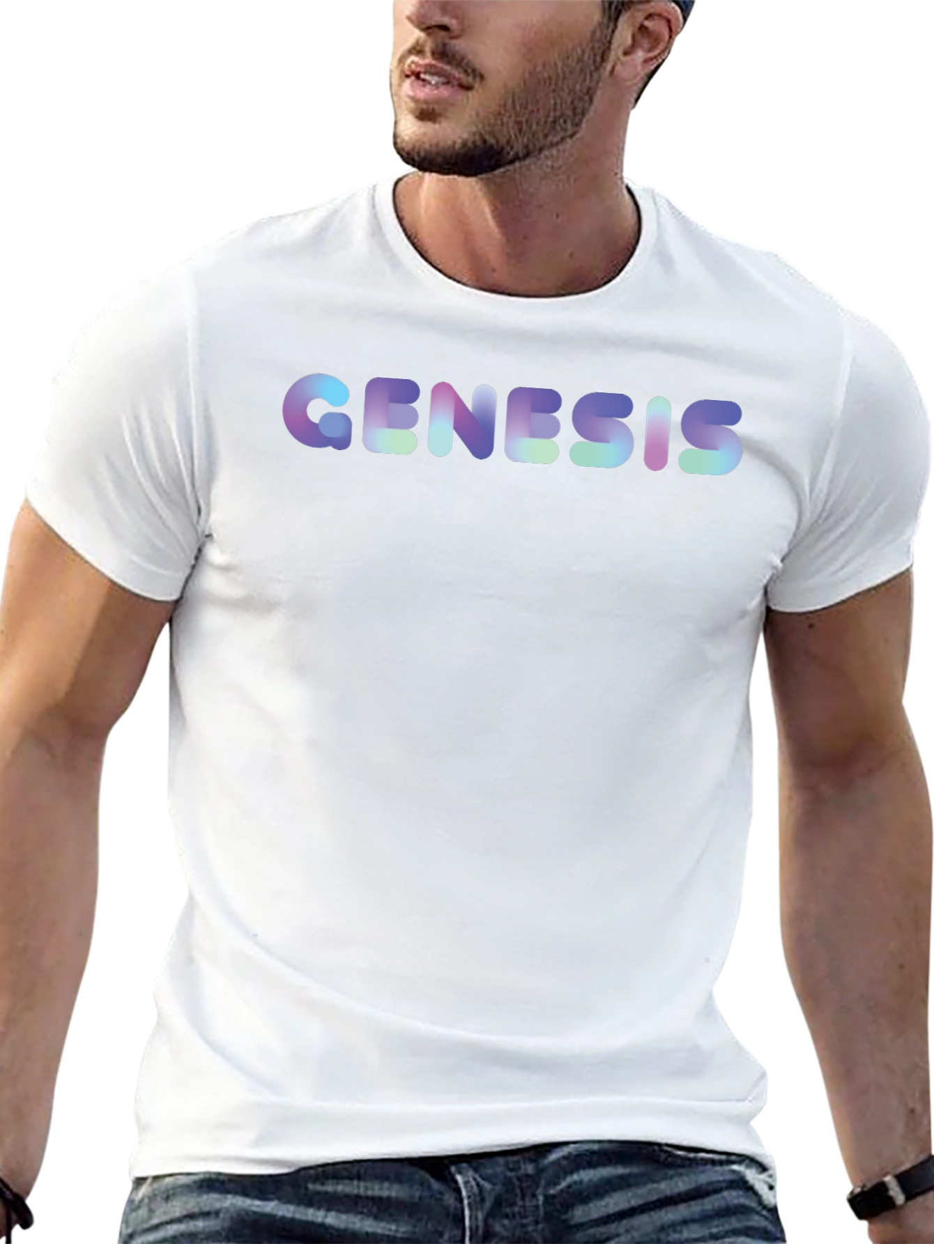Genesis Graphic T-Shirt - Soft Cotton Blend