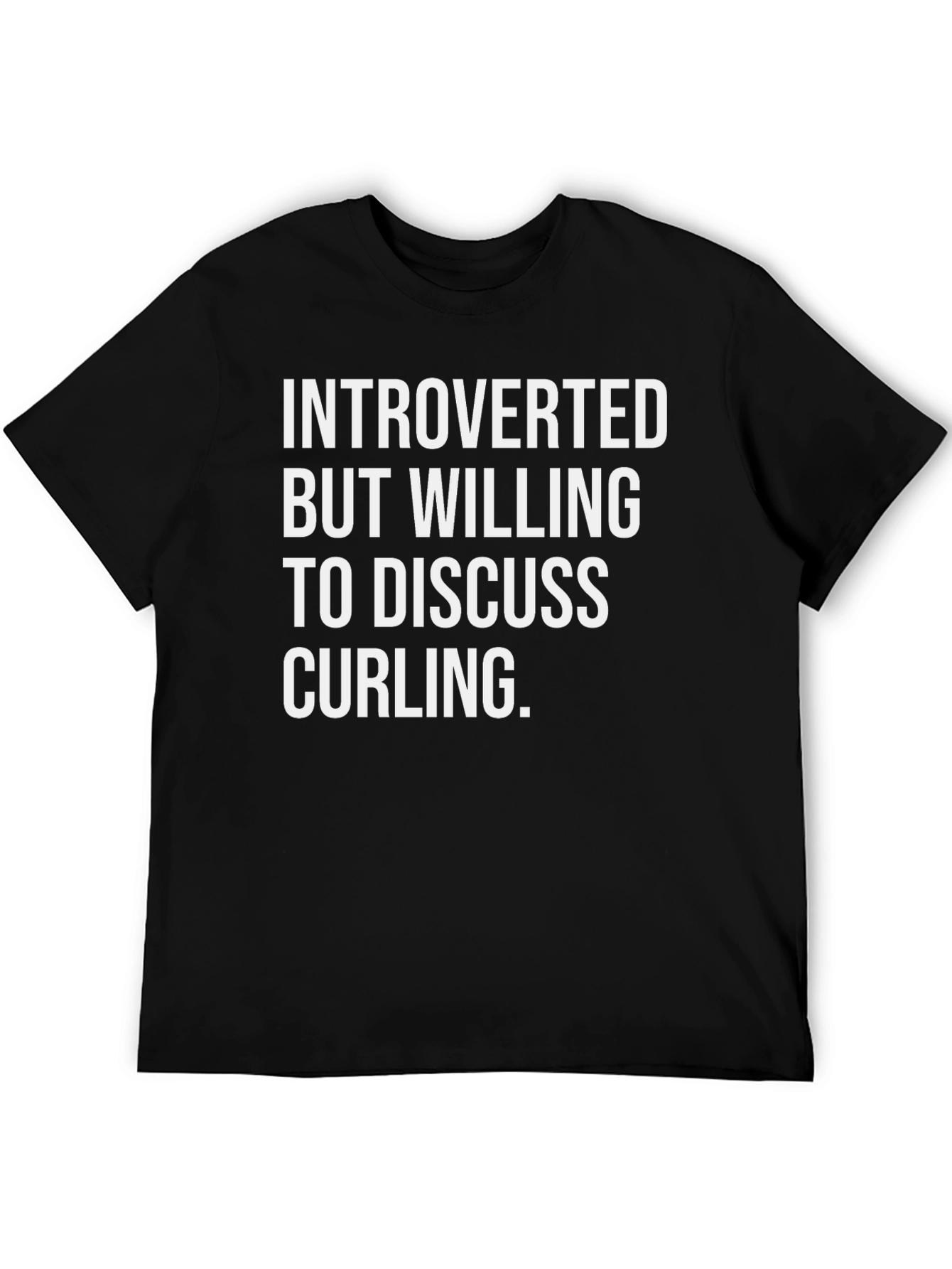 Introverted Curling Fan T-Shirt