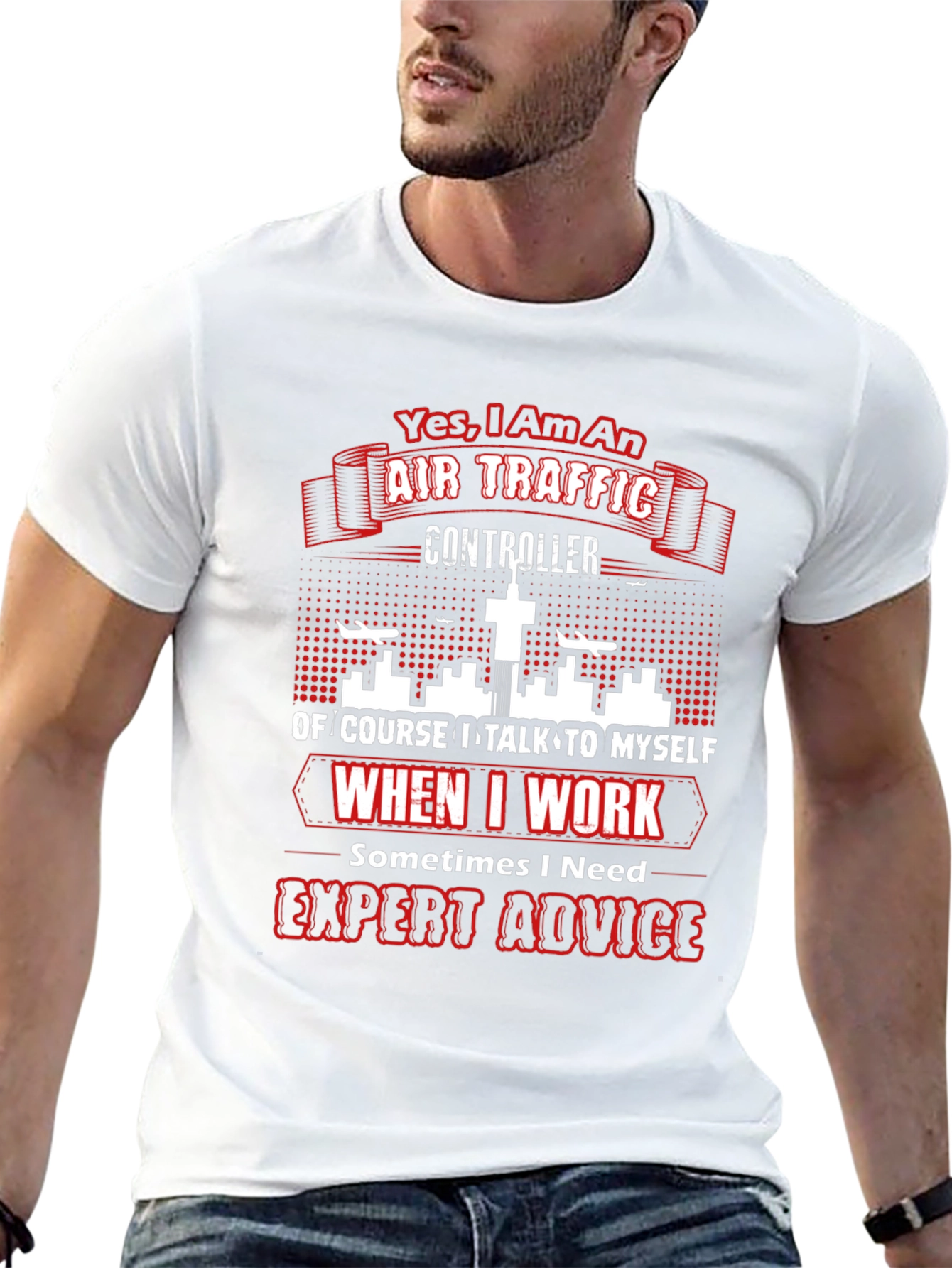 Air Traffic Controller T-Shirt - Expert Advice Tee