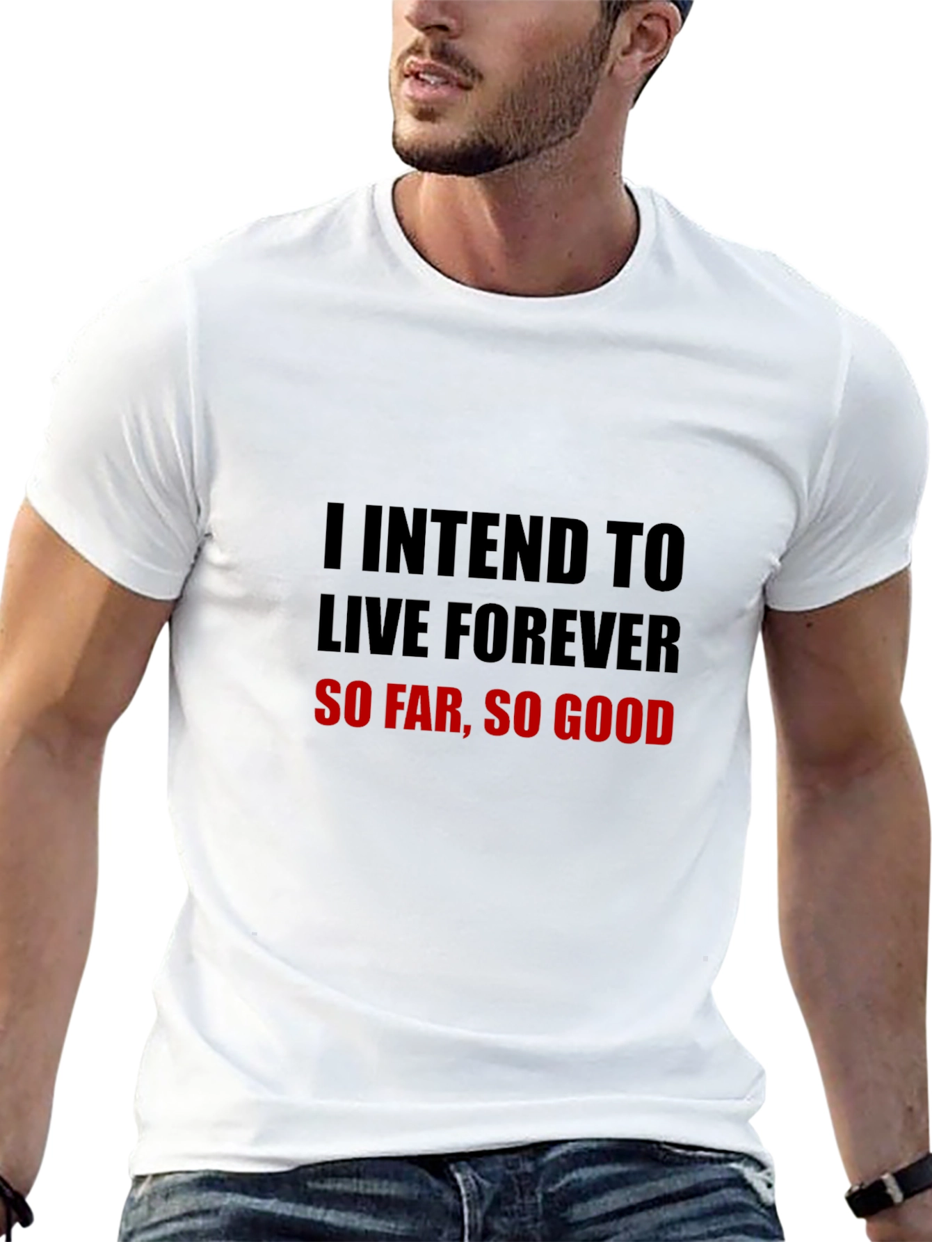 Intend to Live Forever Graphic Tee