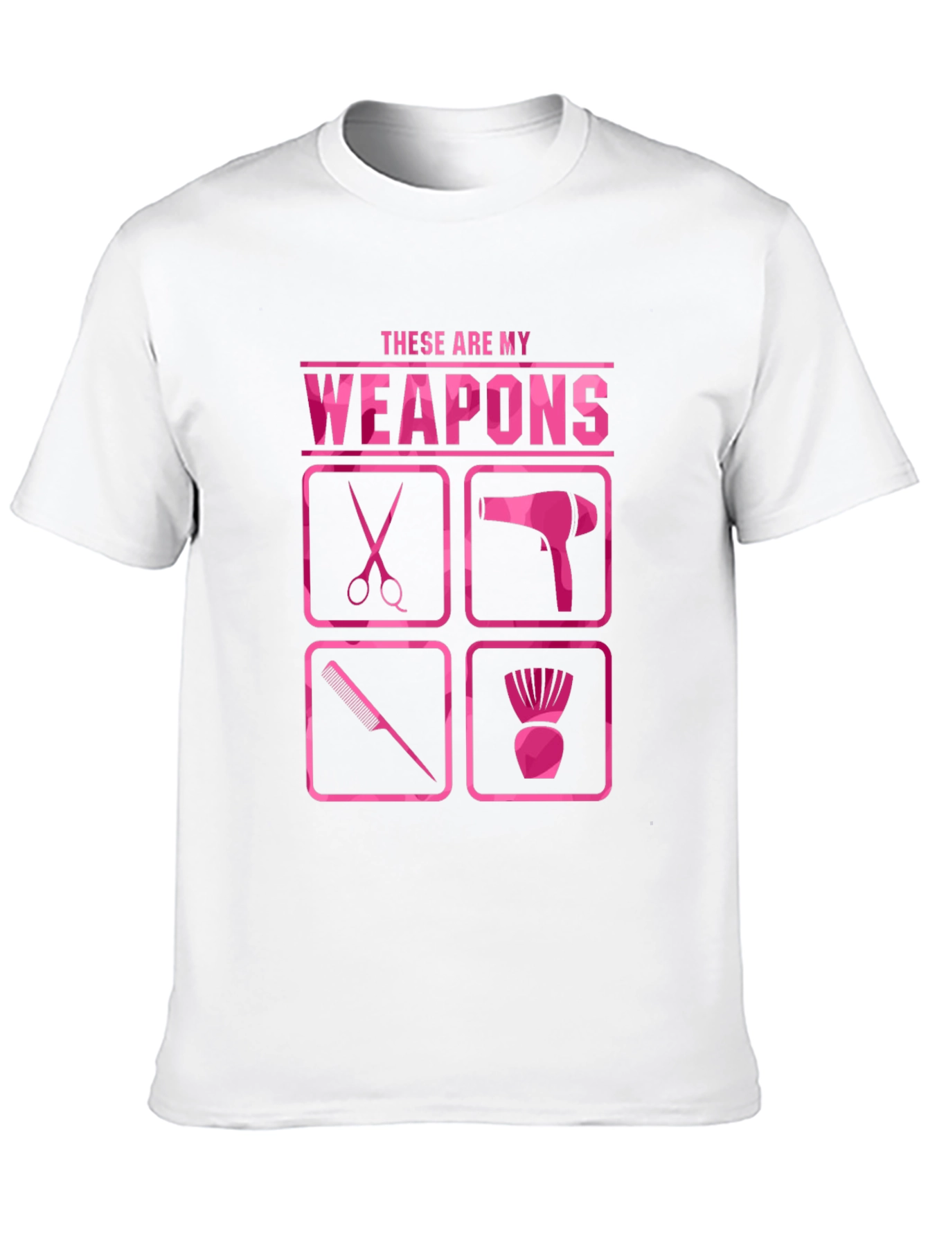 Hairstylist Weapons T-Shirt - Salon Life