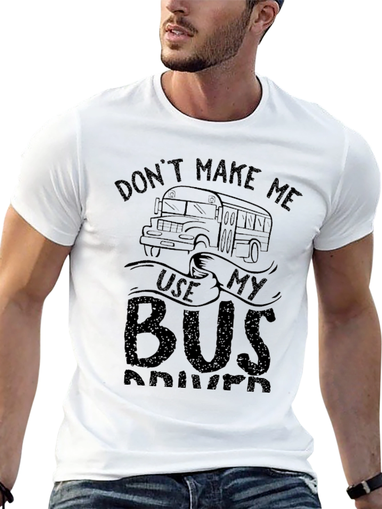 Funny School Bus Driver T-Shirt - Novelty Design