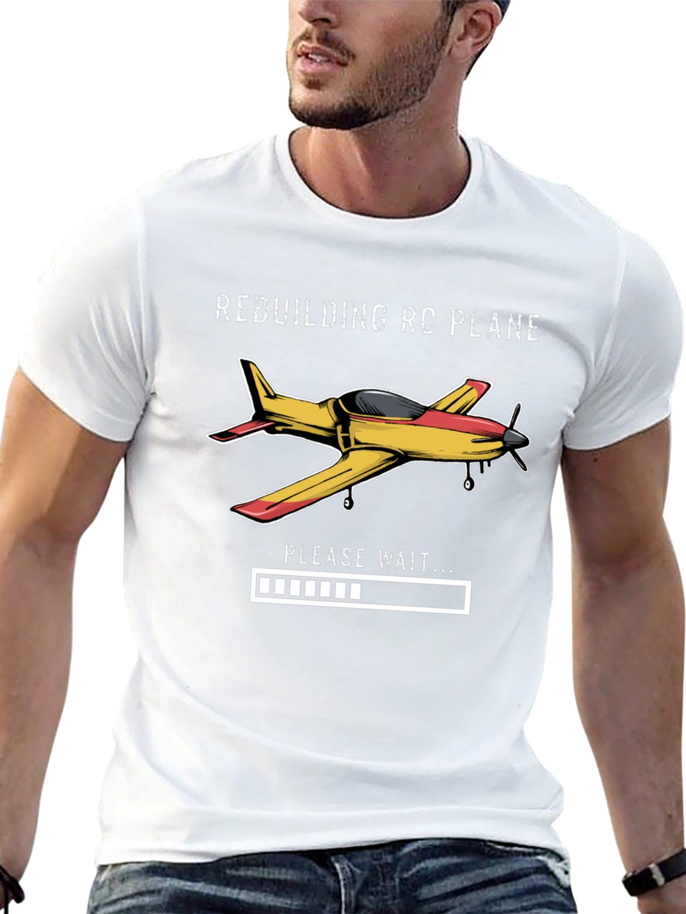 Rebuilding RC Plane T-Shirt - Hobbyist Aviation Tee