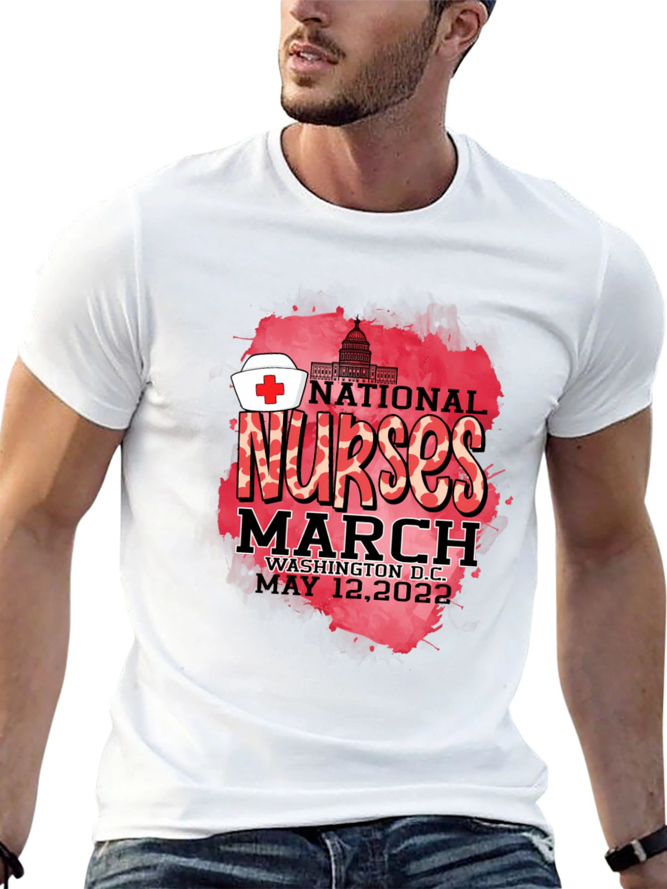 National Nurses March T-Shirt