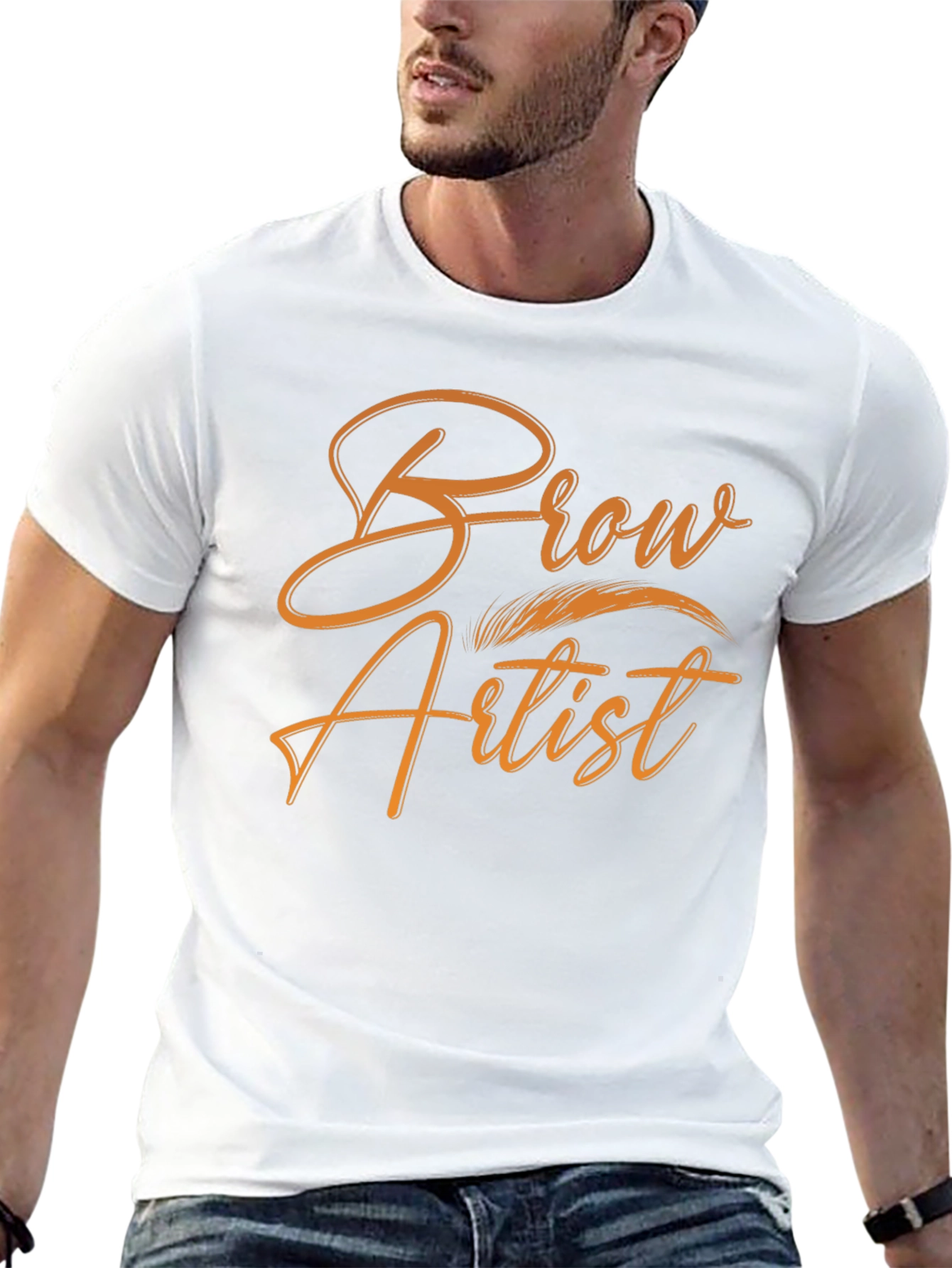 Brow Artist Graphic Tee - Unisex Cotton T-Shirt