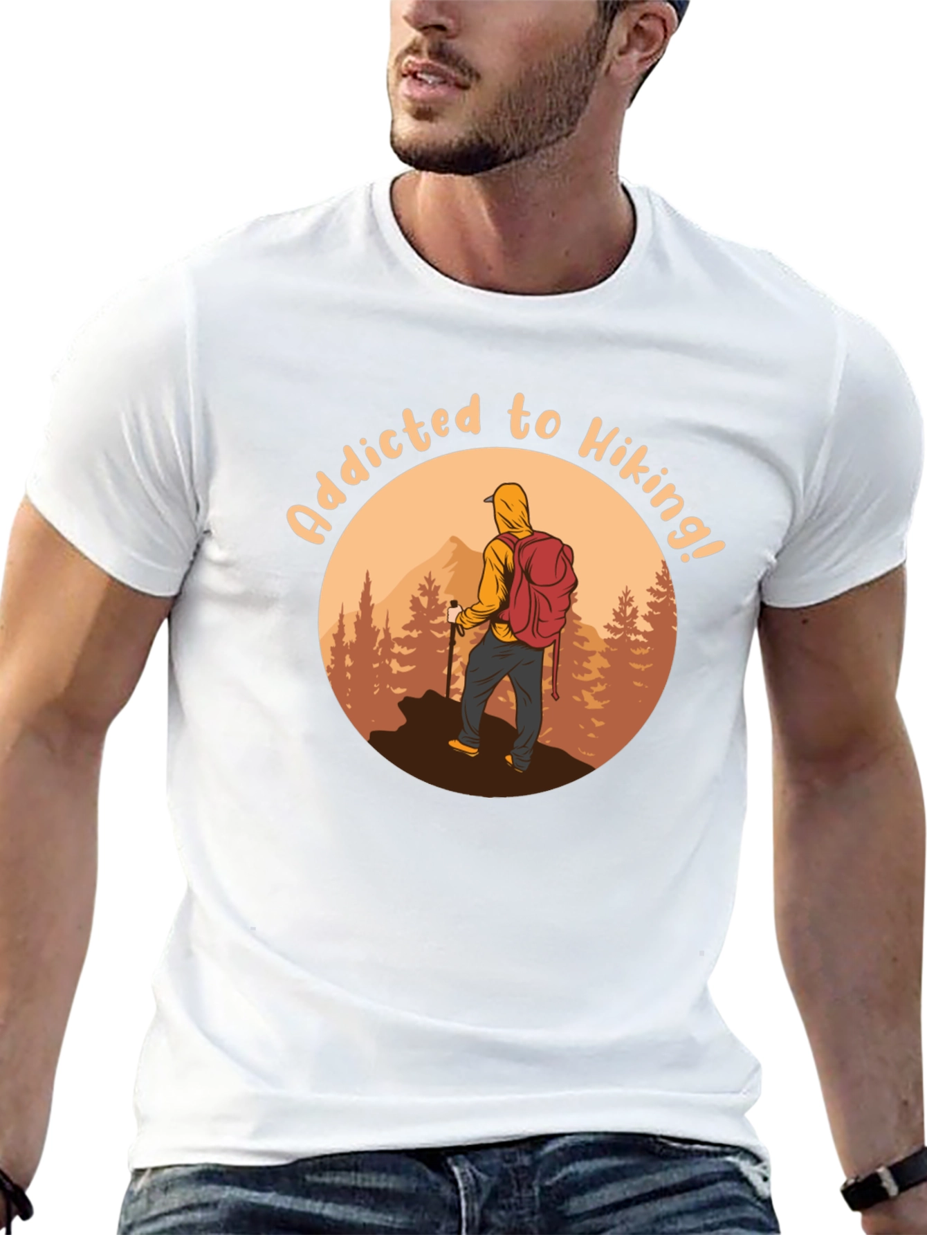 Addicted to Hiking Graphic Tee
