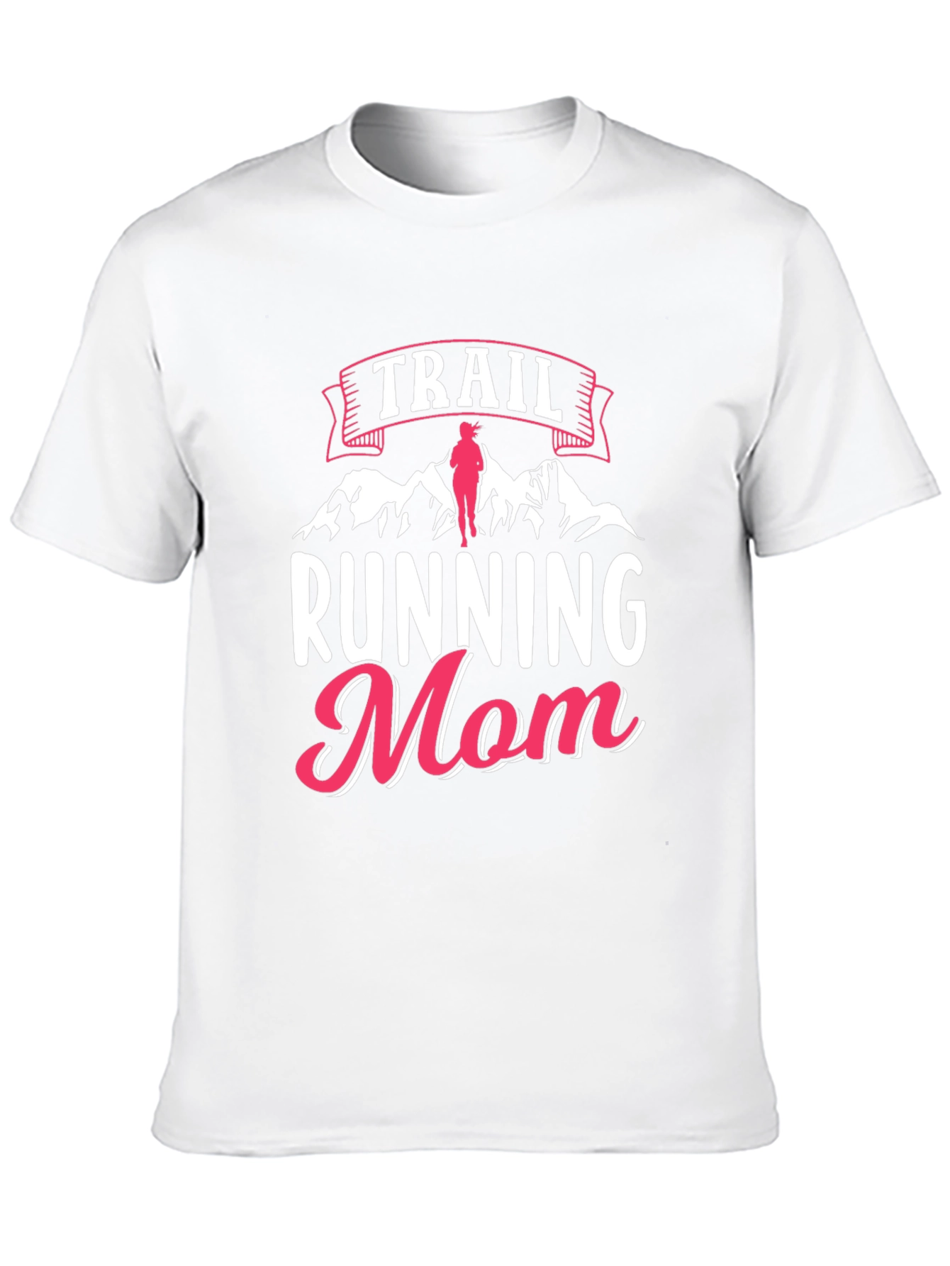 Trail Running Mom Black T-Shirt