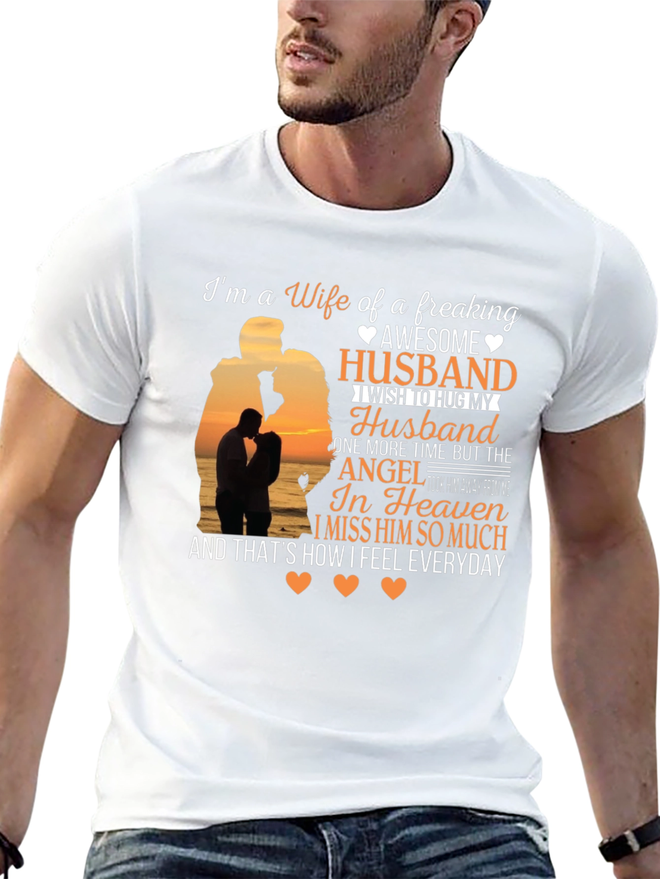 Wife Of A Freaking Awesome Husband T-Shirt