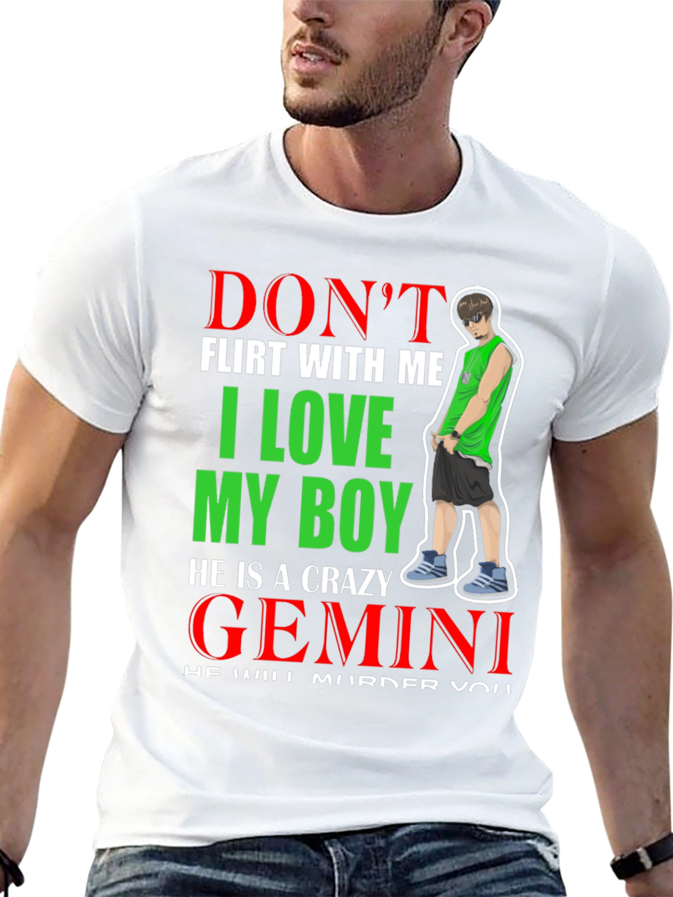 Dont Flirt with Me Gemini T-Shirt