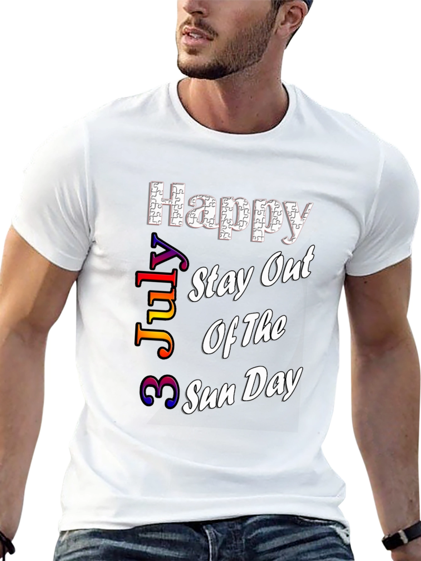 Happy July 3rd Sun Day T-Shirt