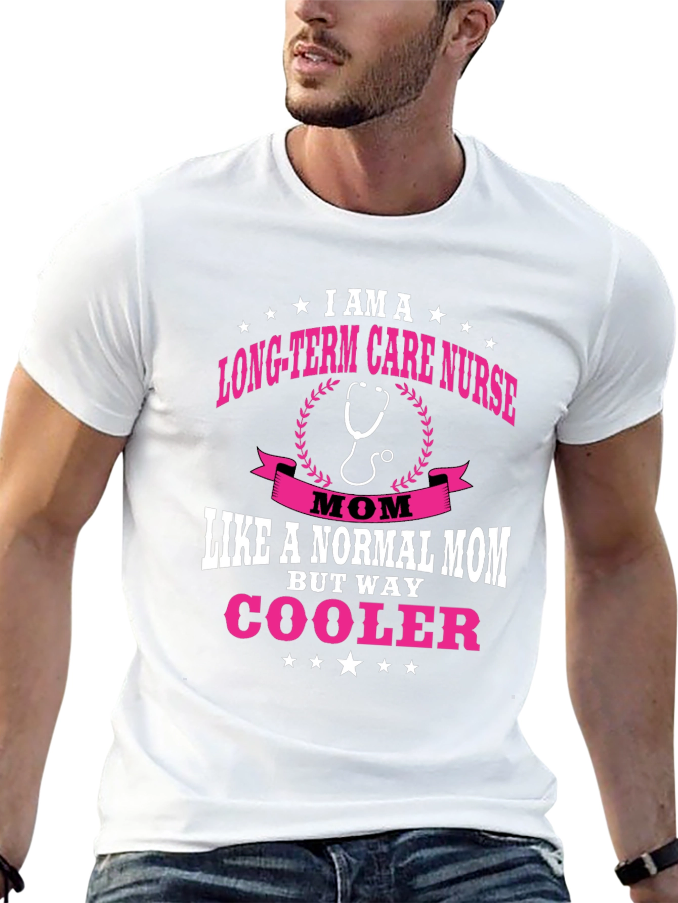 Long-Term Care Nurse Mom T-Shirt