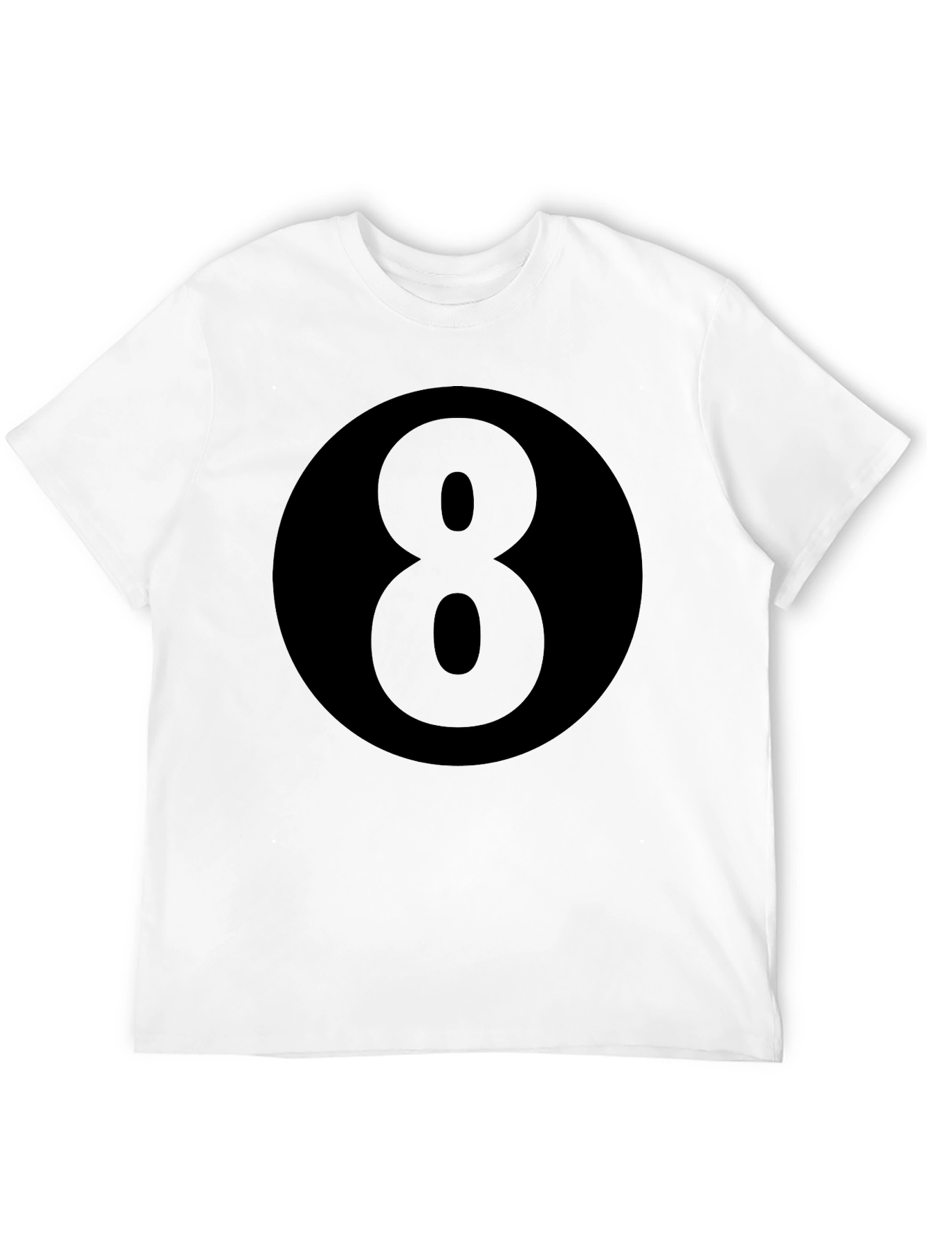 8 Ball Graphic Tee - Classic Black T-Shirt