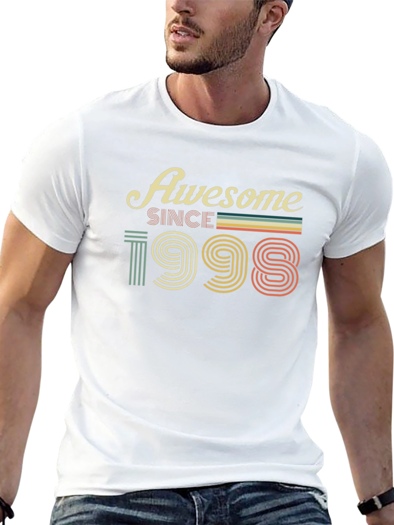 Awesome Since 1998 T-Shirt - Retro Birthday Tee