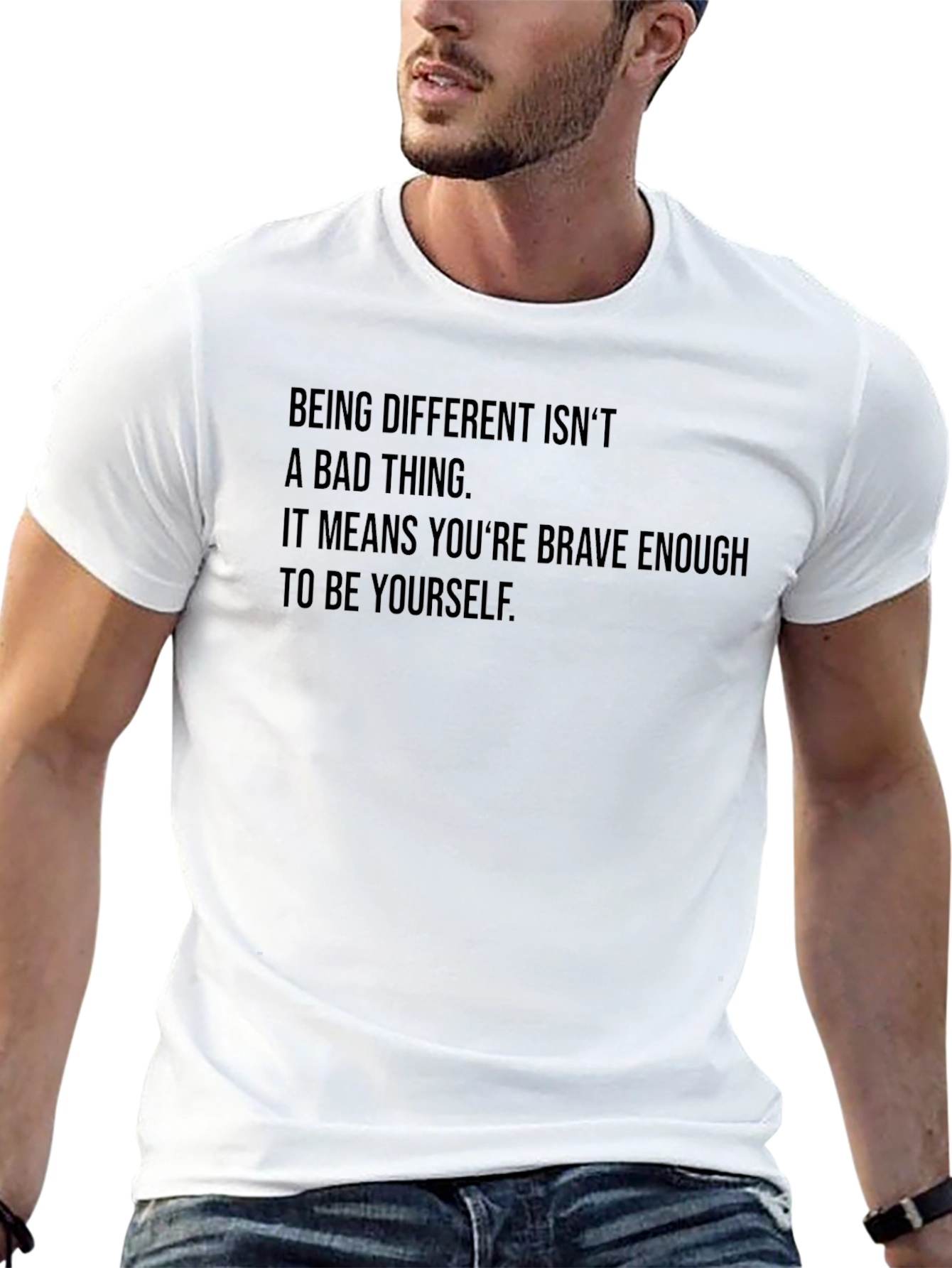 Be Yourself Graphic Tee - Inspirational T-Shirt