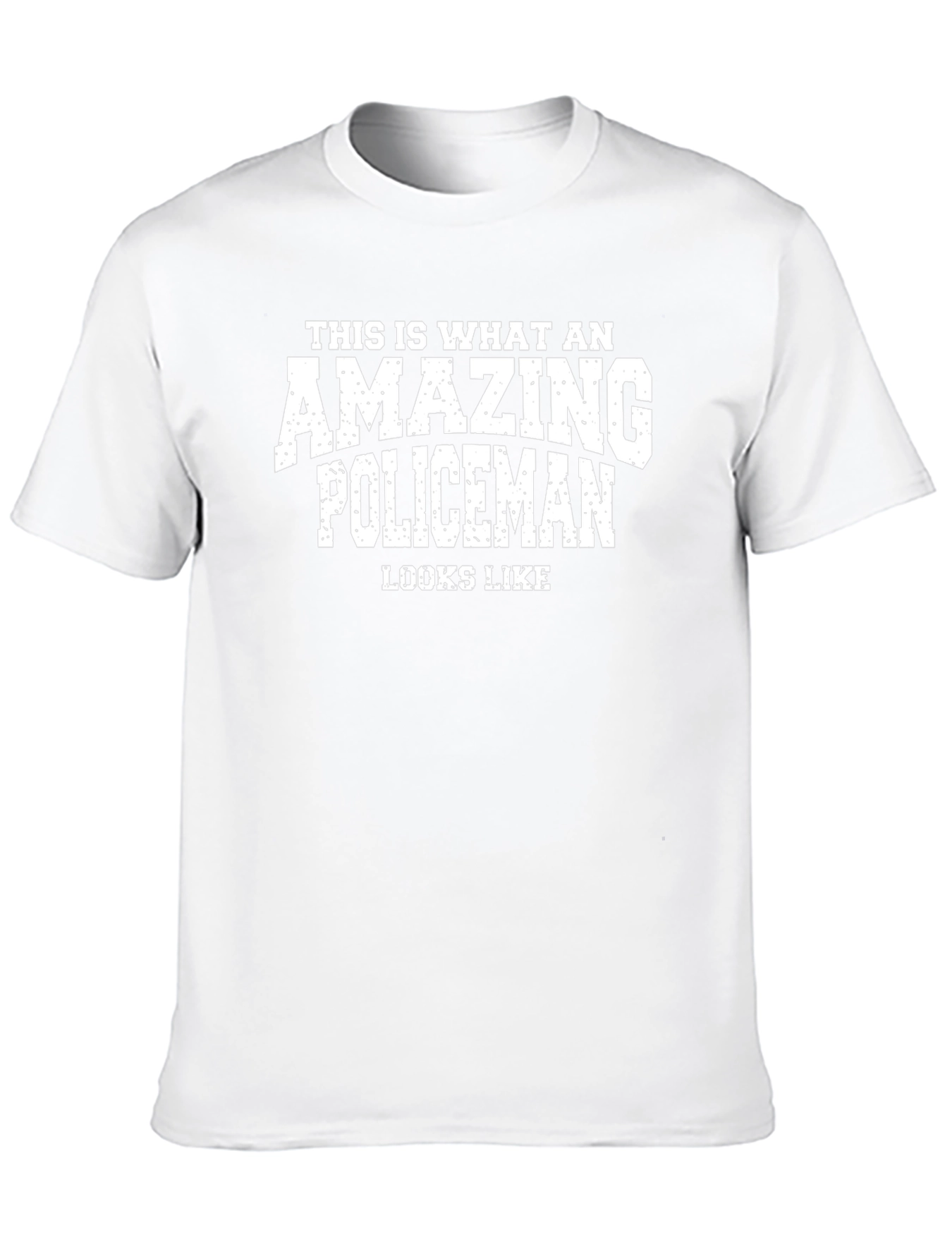 Amazing Policeman Graphic T-Shirt