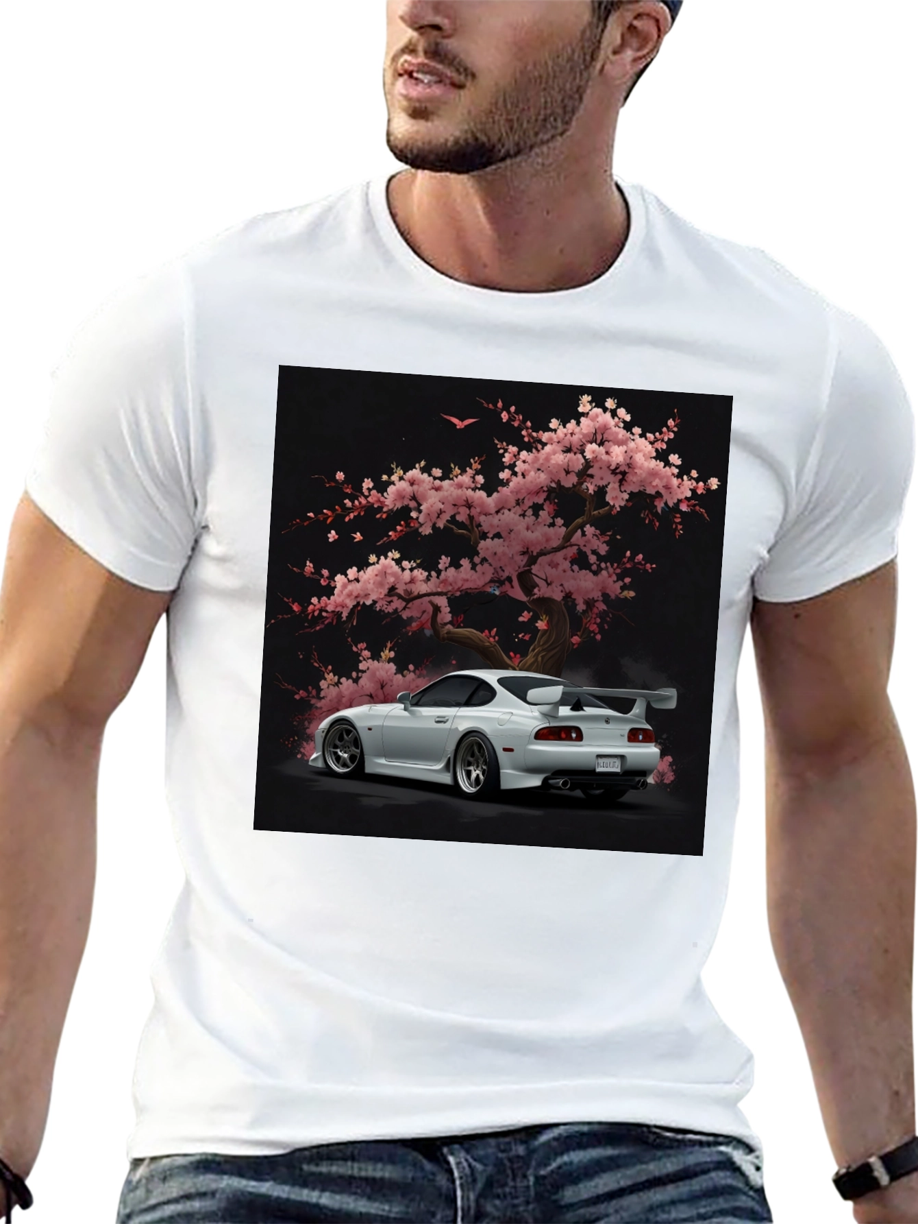 Supra Sakura T-Shirt: JDM Drift Style