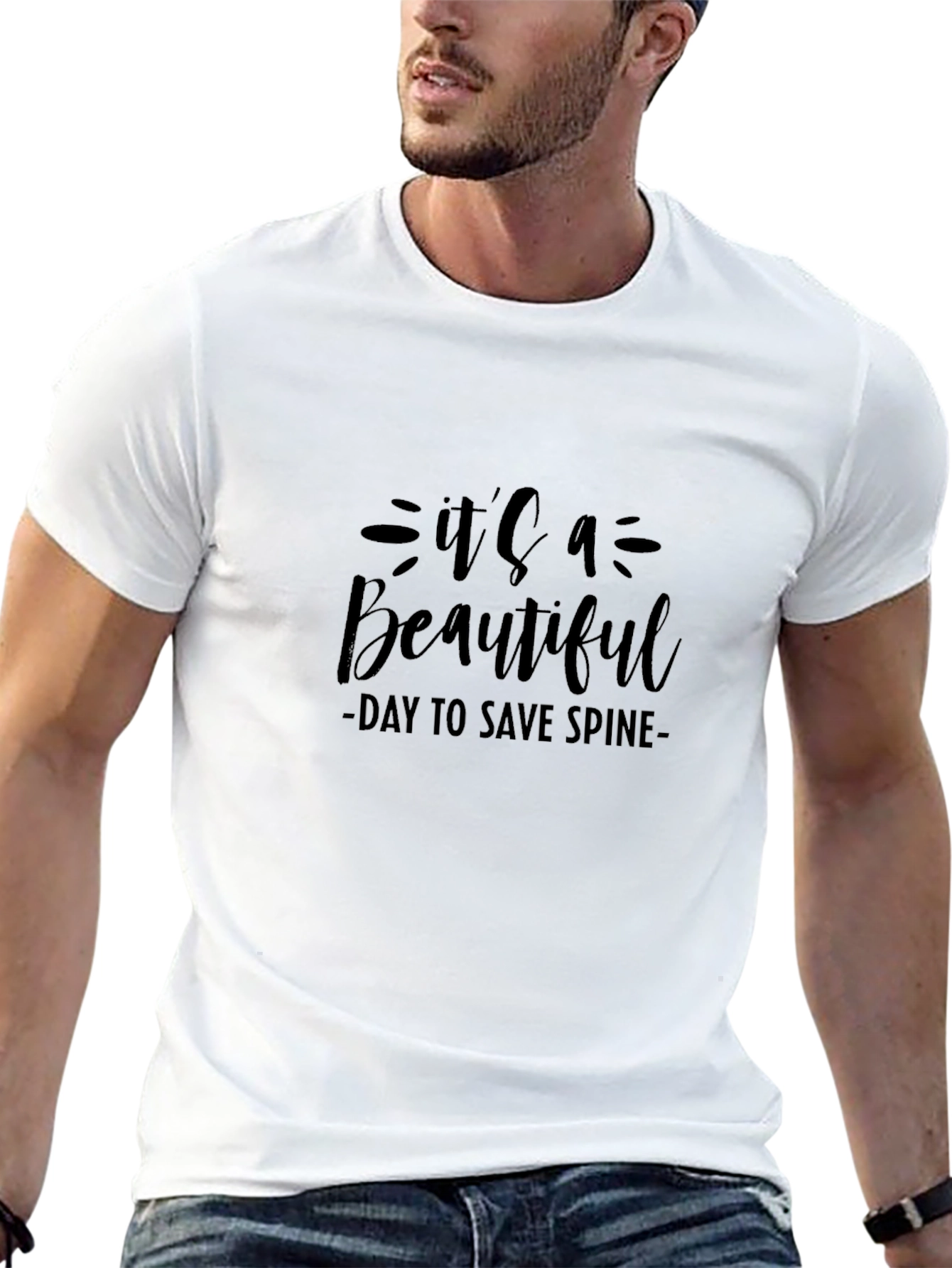 Its a Beautiful Day to Save Spine T-Shirt