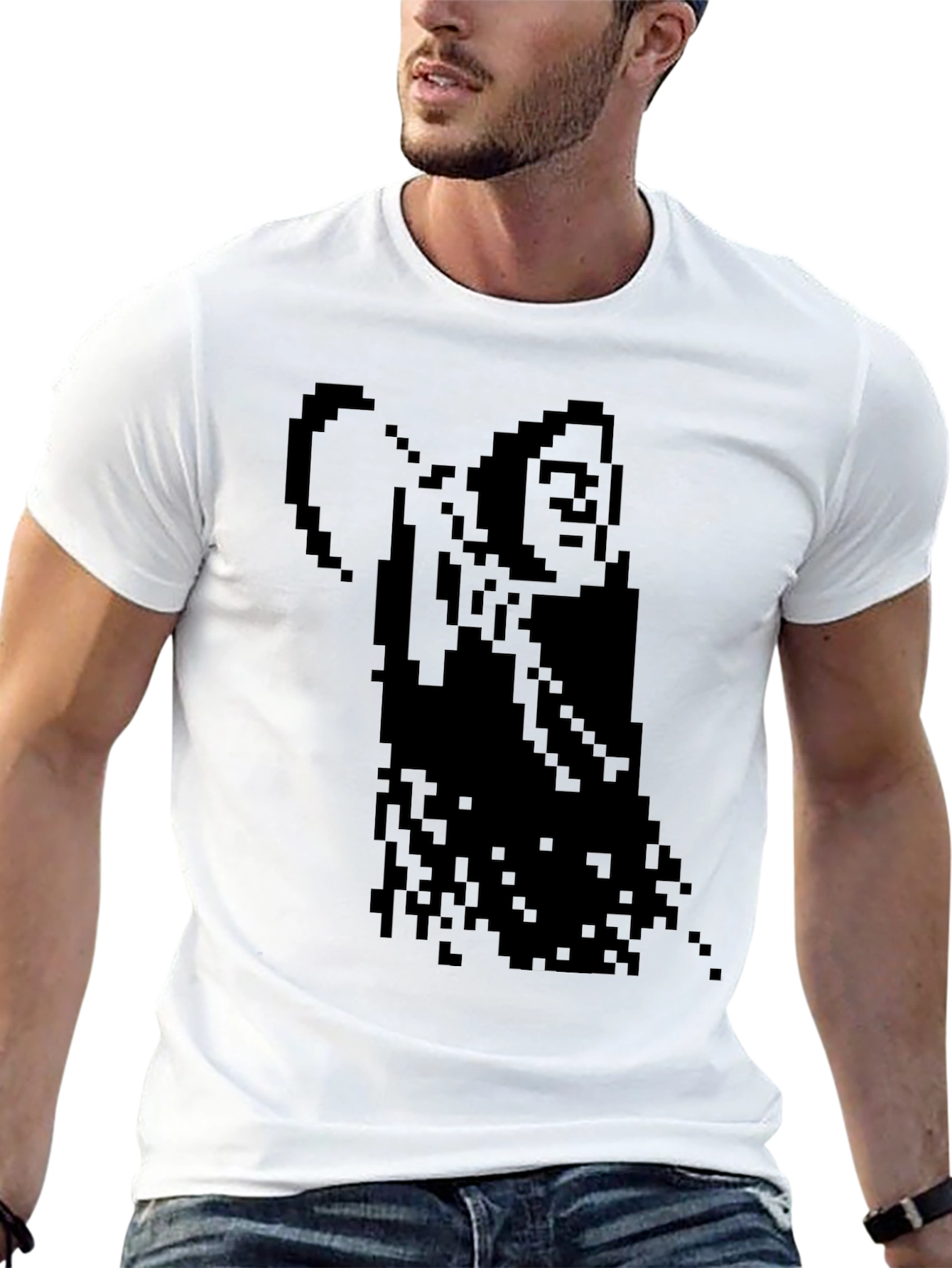 Pixel Grim Reaper Black T-Shirt