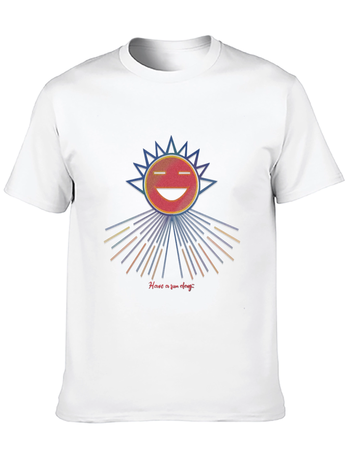 Smiling Sun Graphic T-Shirt - Have a Sun Day!