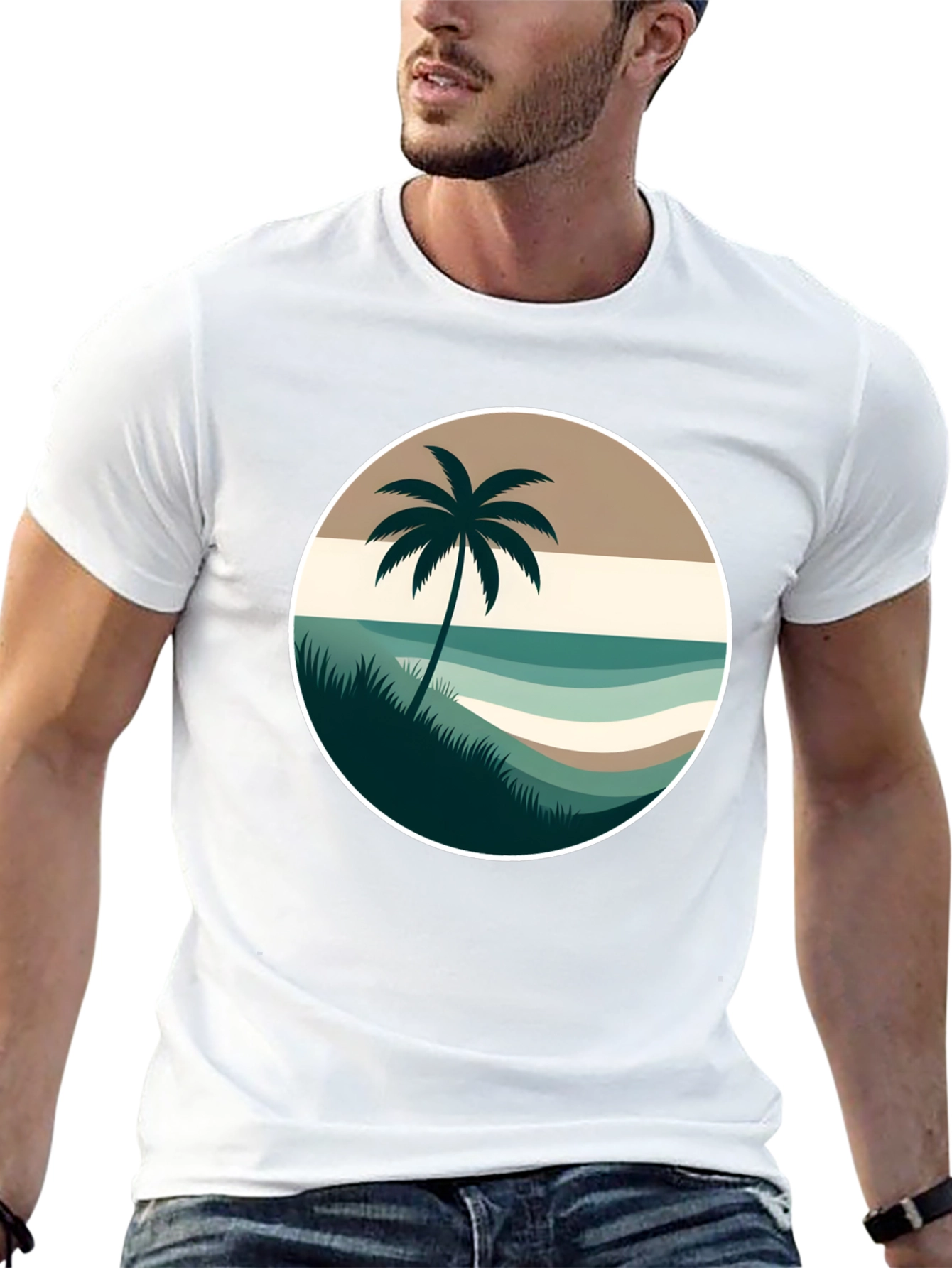 Island Life Graphic Tee - Soft Cotton Blend