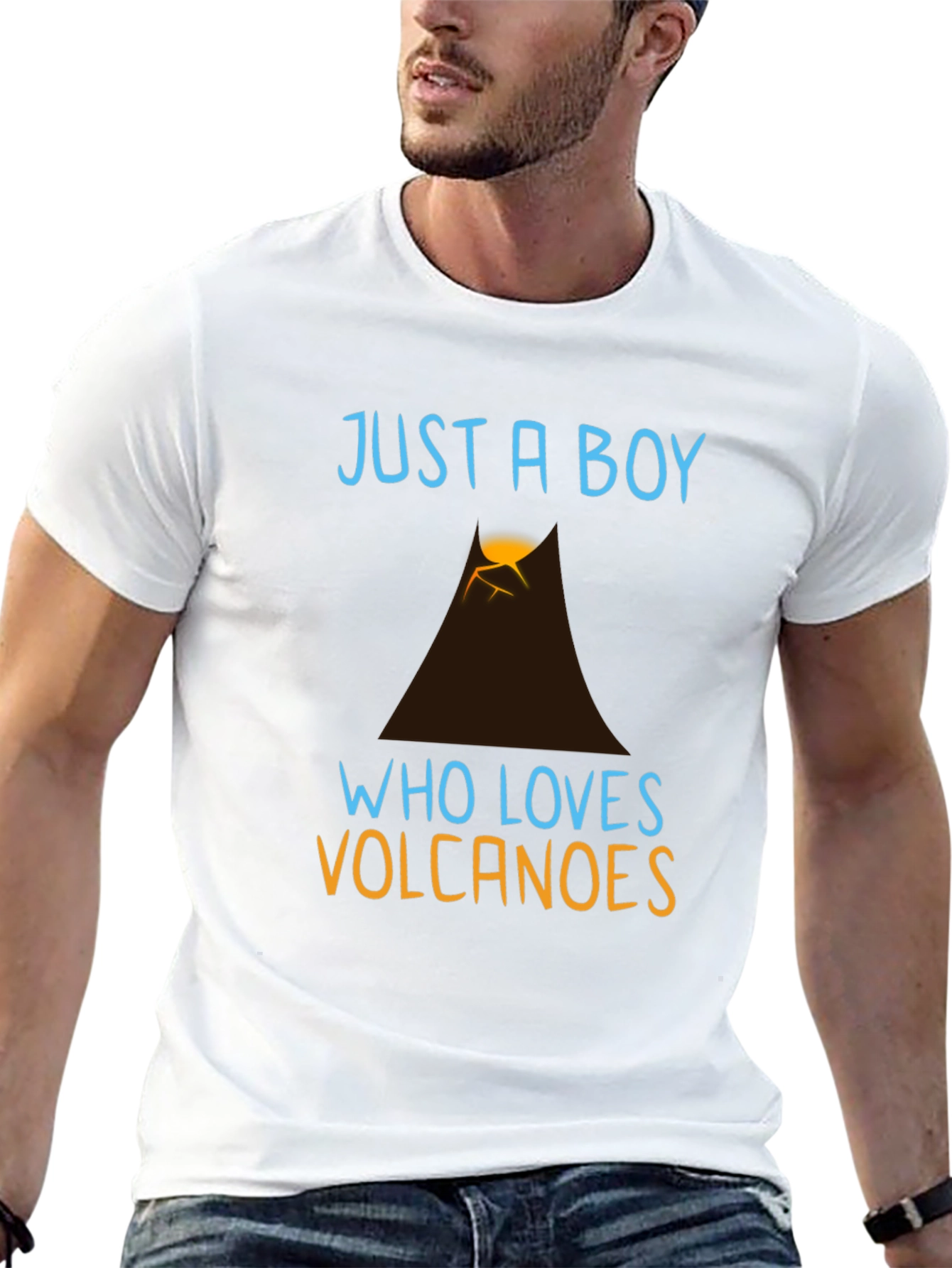 Boy Who Loves Volcanoes T-Shirt