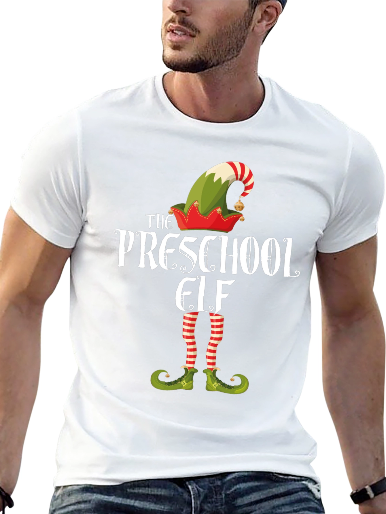 Preschool Elf T-Shirt - Festive Holiday Tee