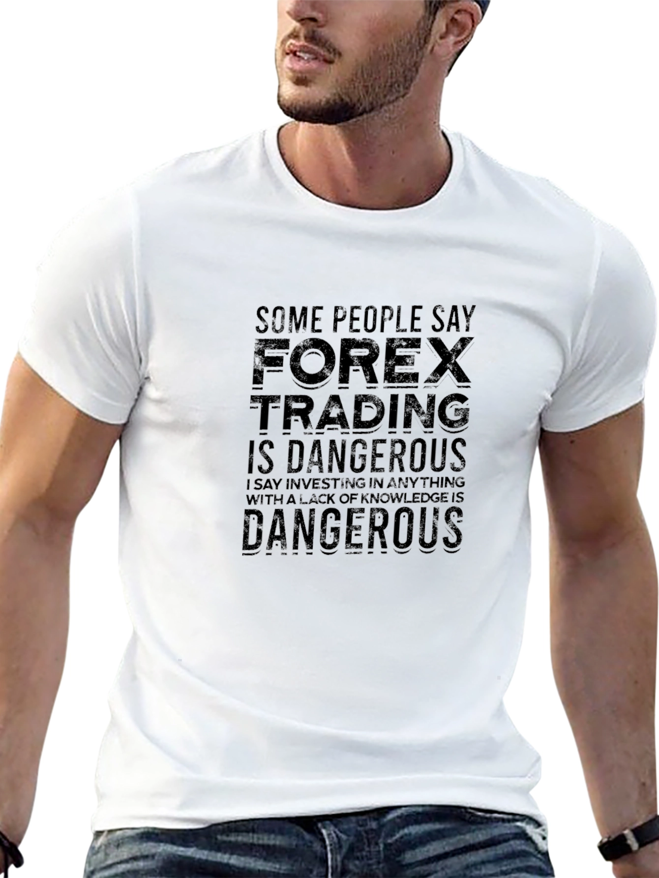 Forex Trading Dangerous Black T-Shirt