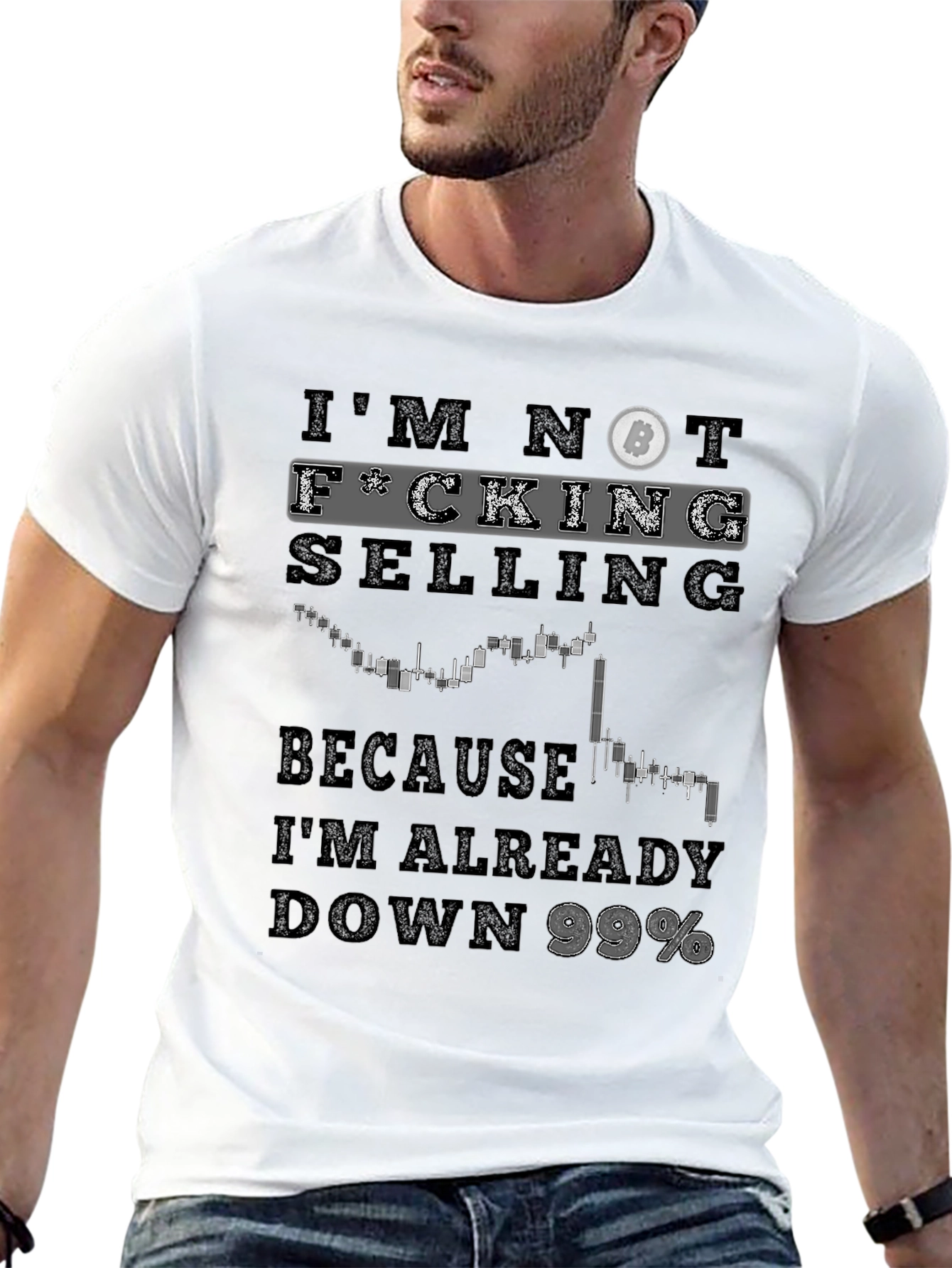 Bitcoin Holder T-Shirt - Im Not Selling