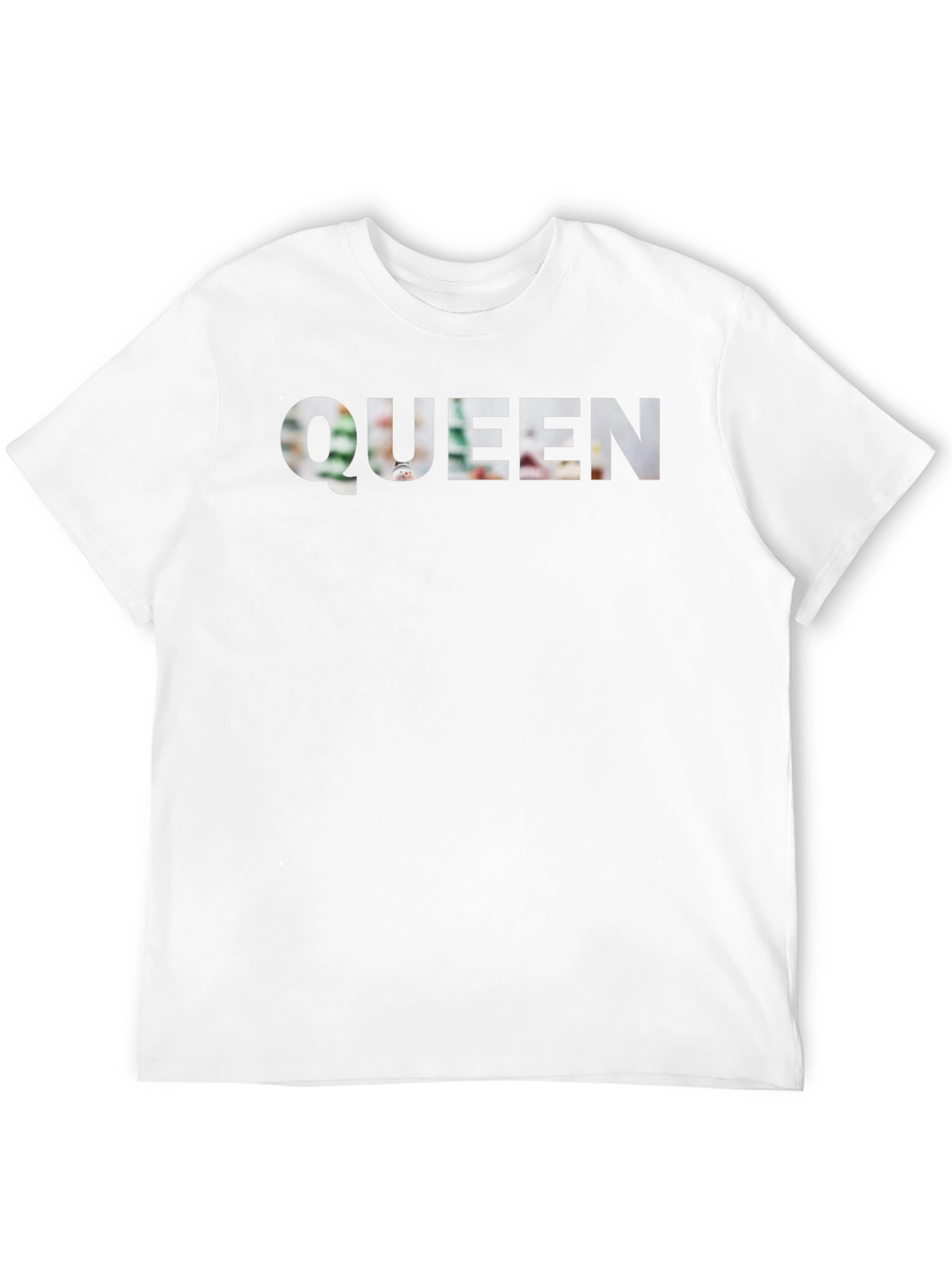 Queen Graphic Print Black T-Shirt