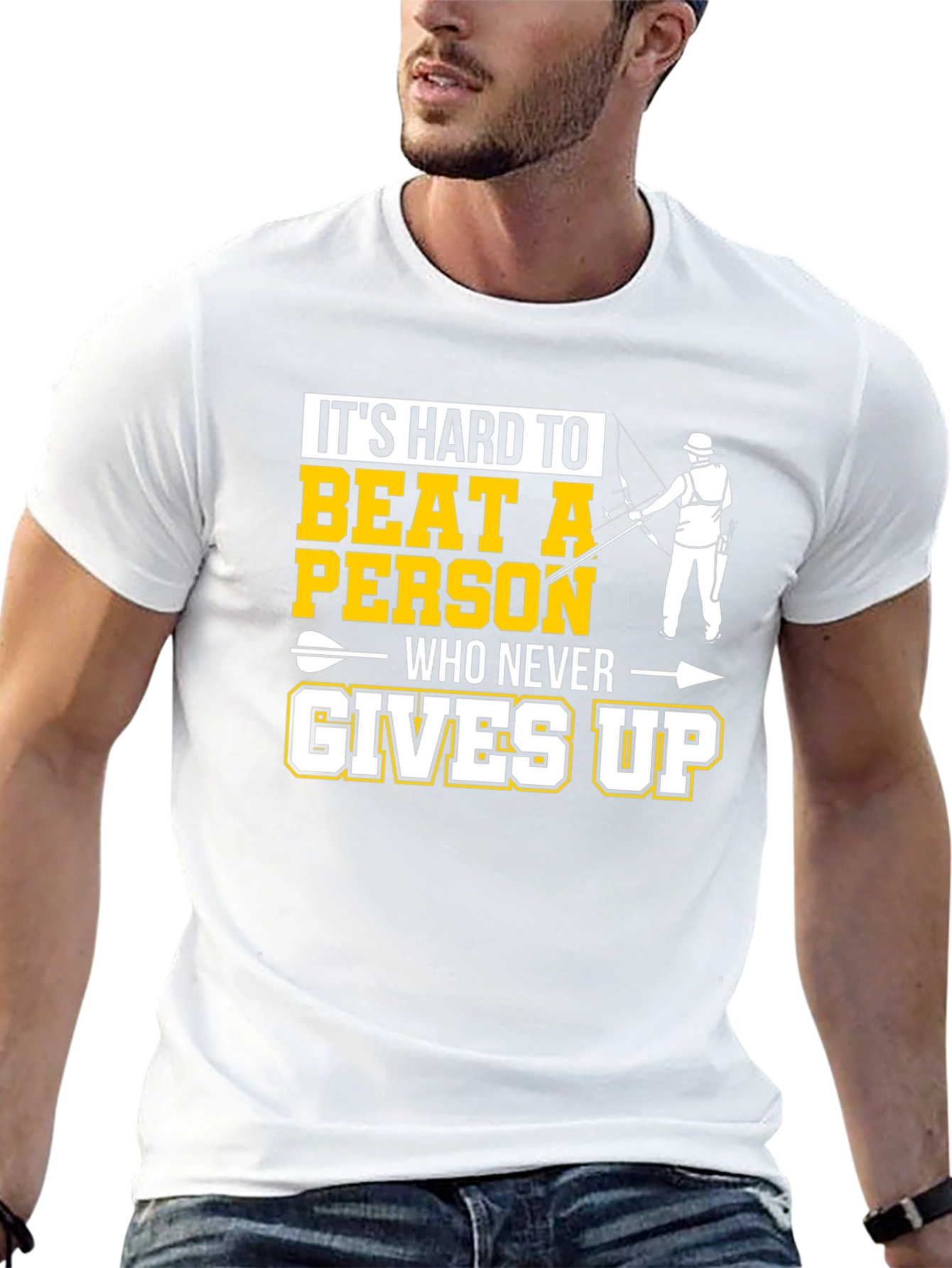 Never Give Up Archery T-Shirt