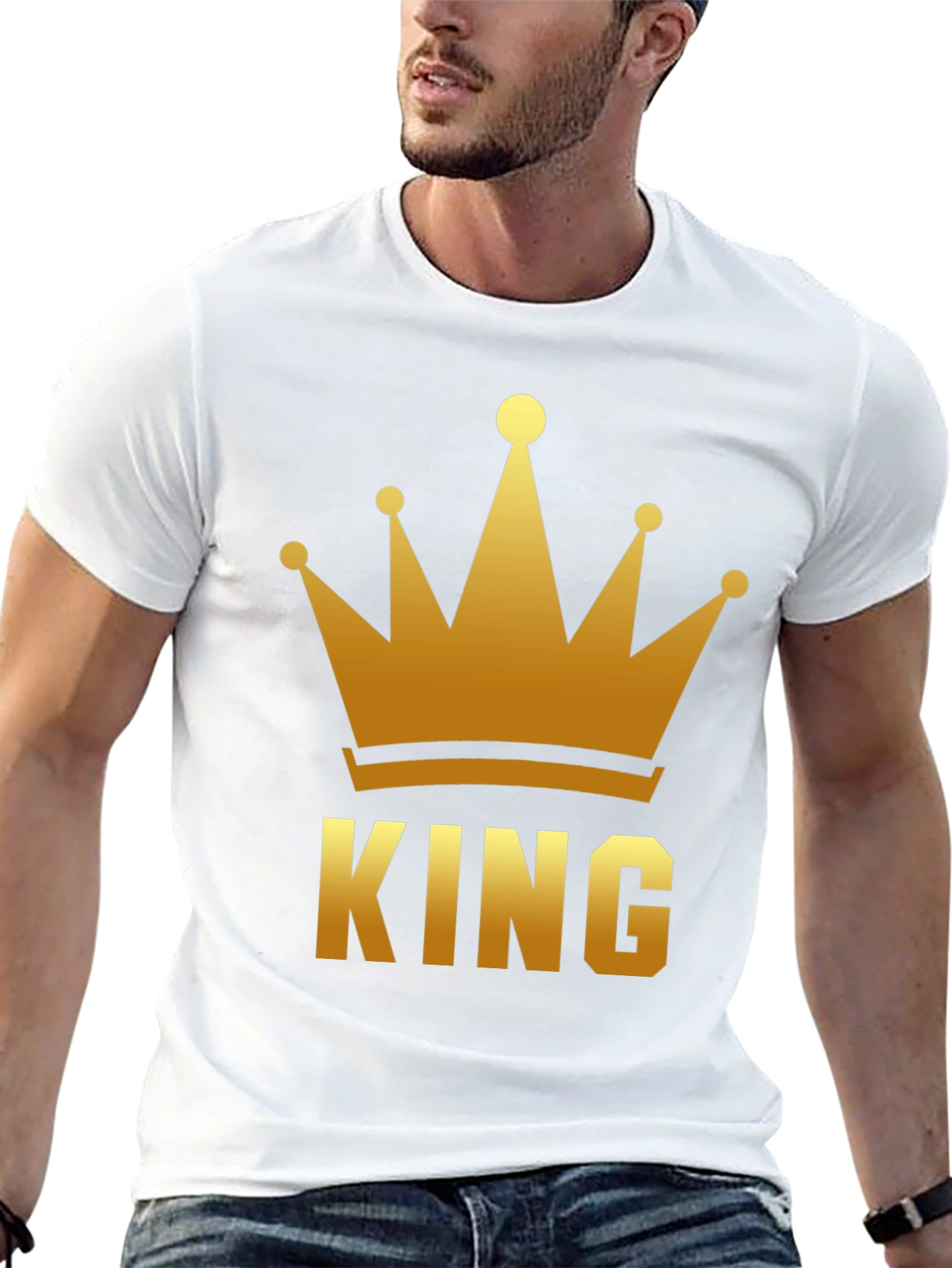 King Crown Graphic Tee - Black