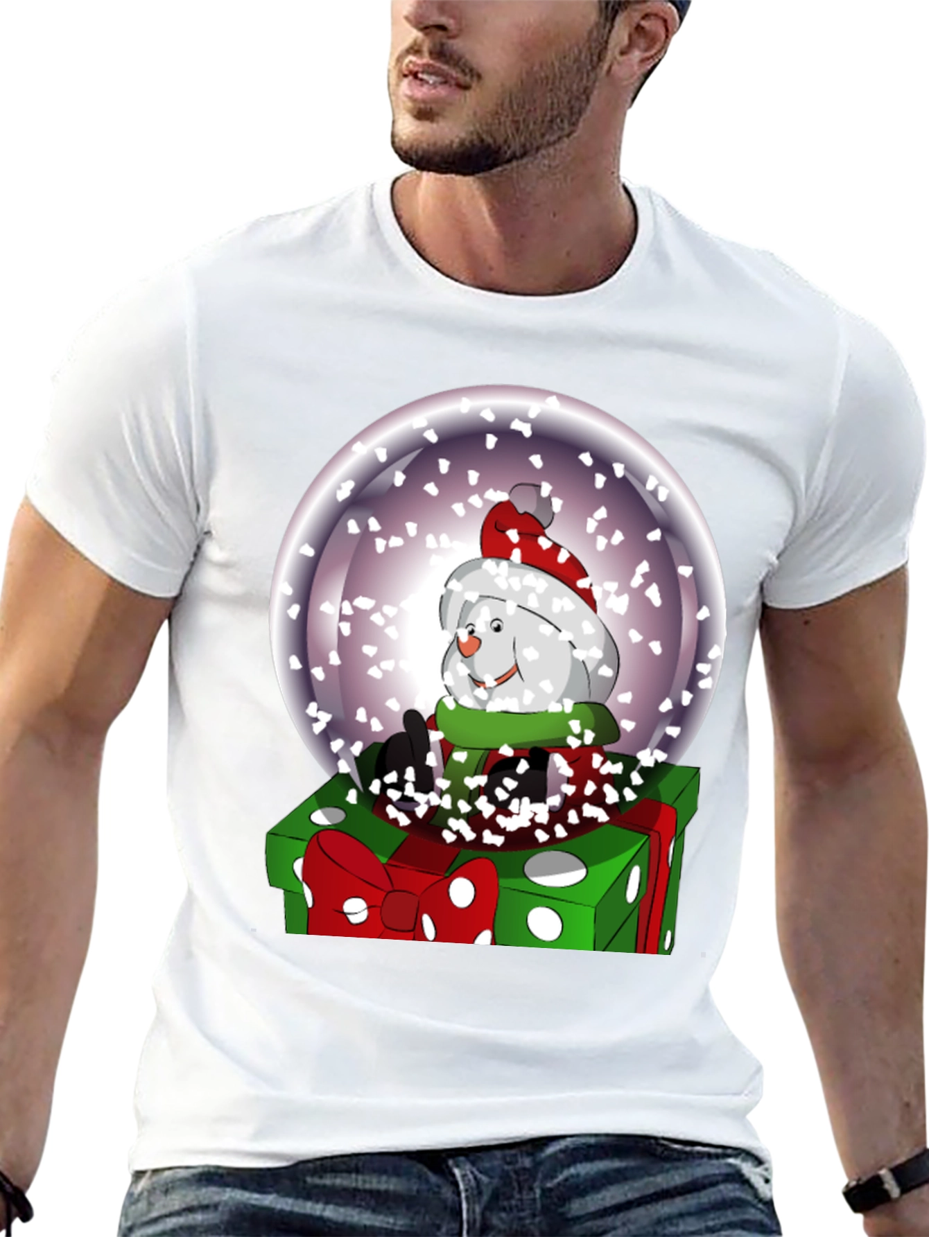 Holiday Snow Globe T-Shirt