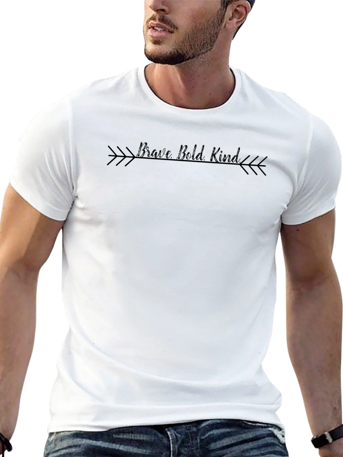 Brave Bold Kind Graphic T-Shirt