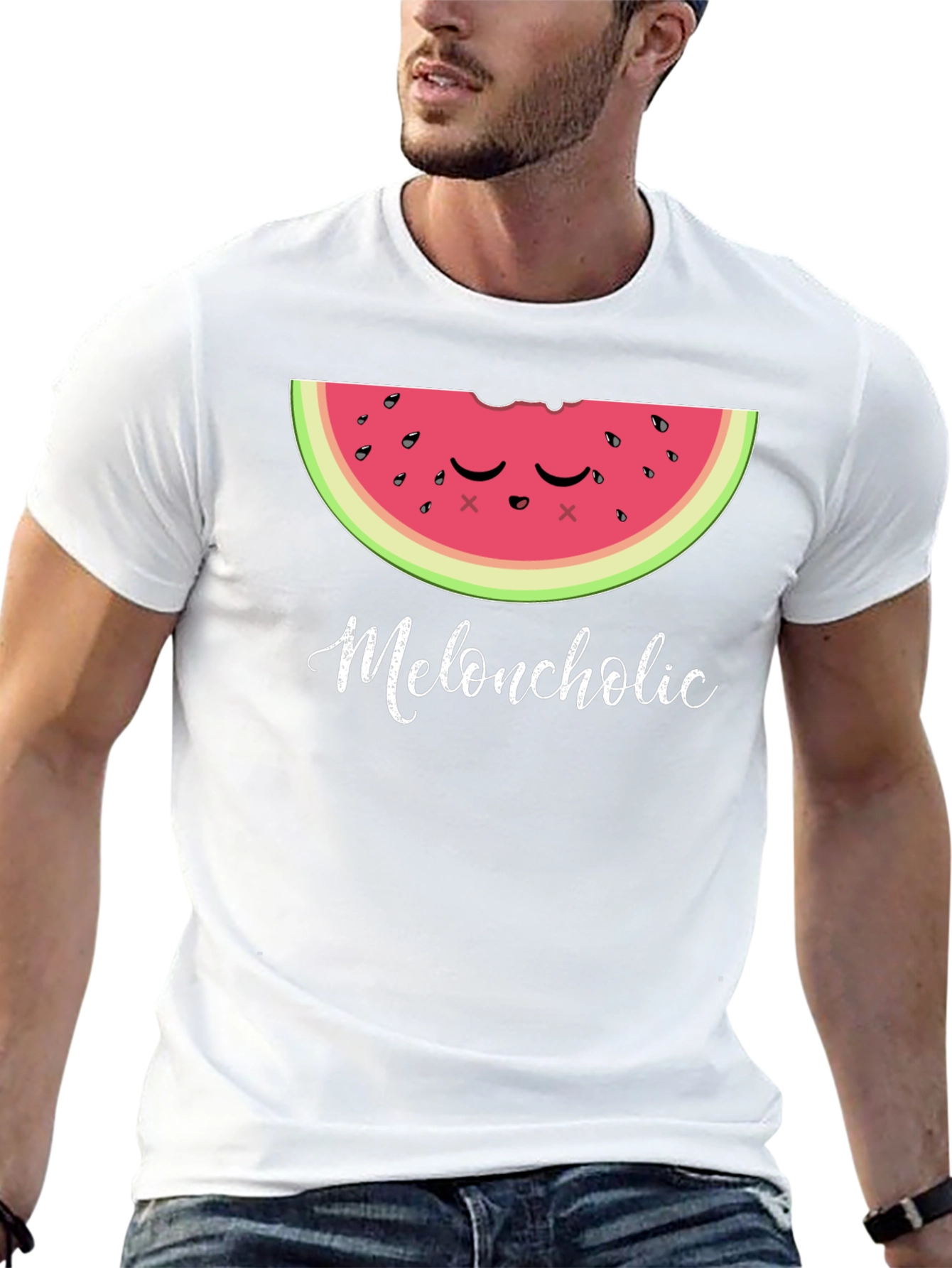 Meloncholic Funny Watermelon T-Shirt