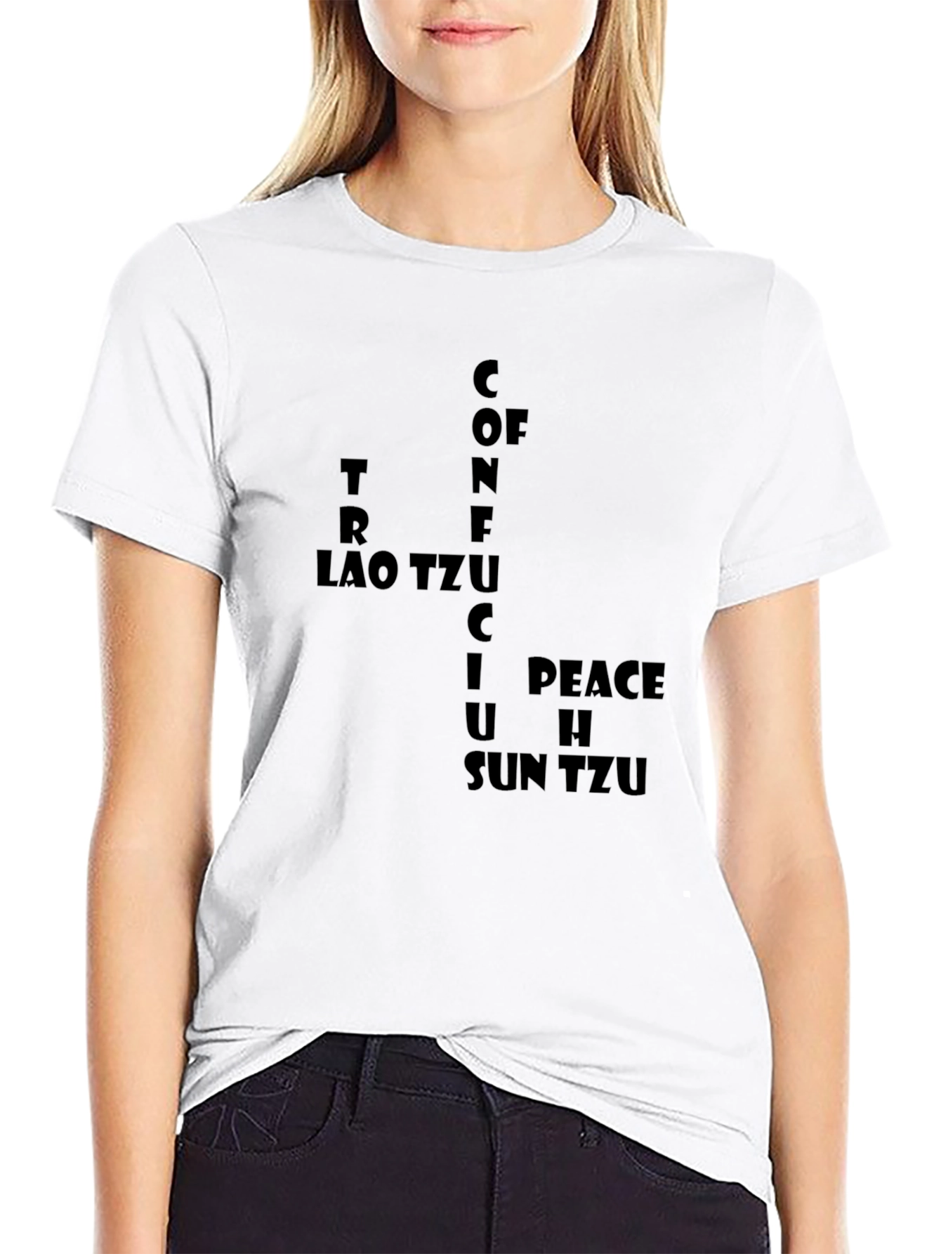 Philosophical T-Shirt: Confucius Lao Tzu Sun Tzu