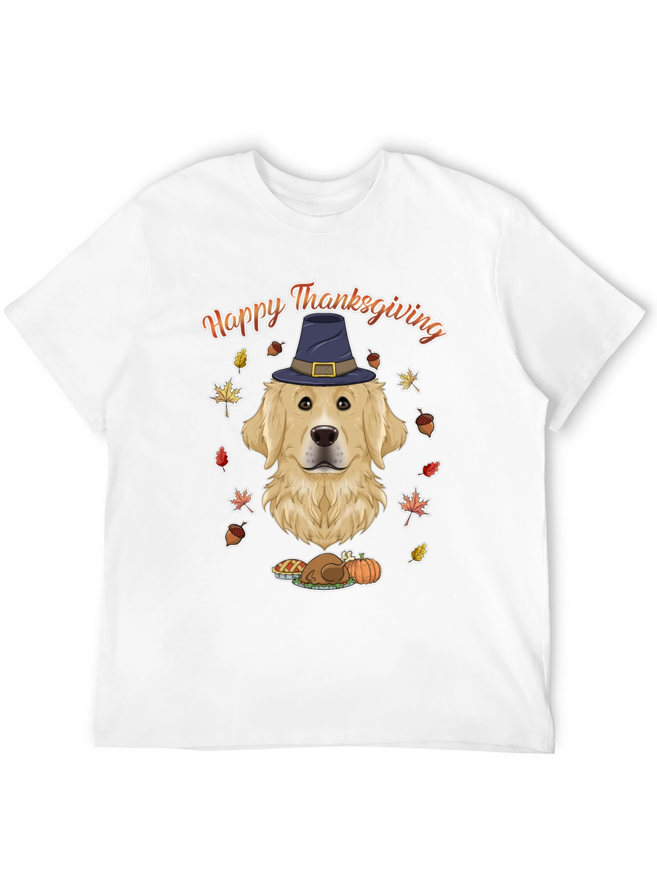 Happy Thanksgiving Dog T-Shirt