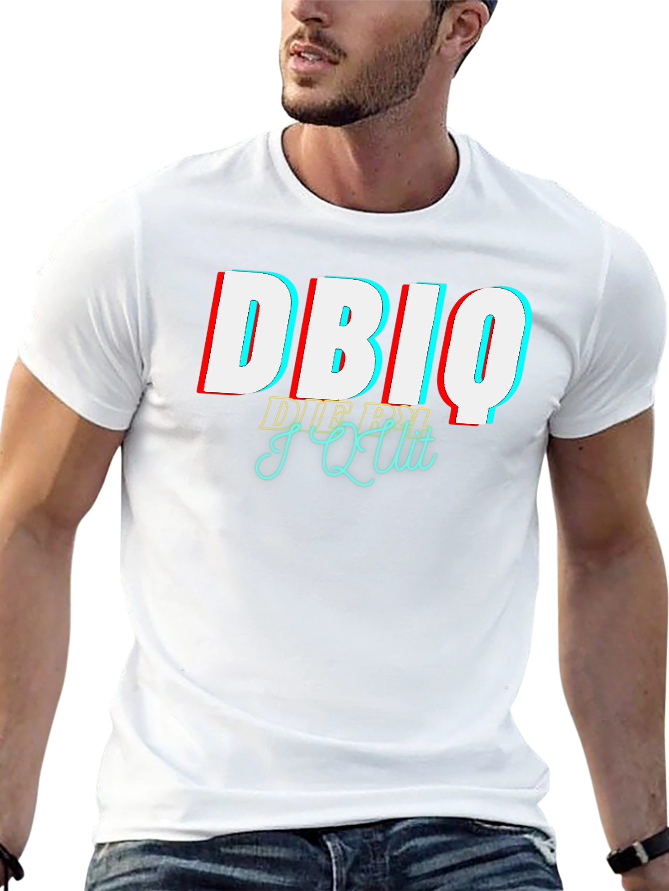 DBIQ I Quit Mens Graphic Tee - Black
