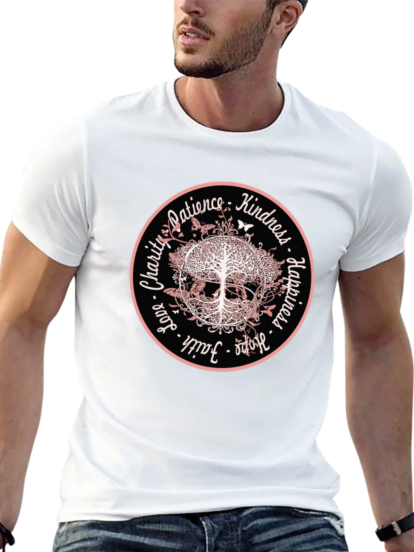 Tree of Life Graphic Tee - Inspirational Design