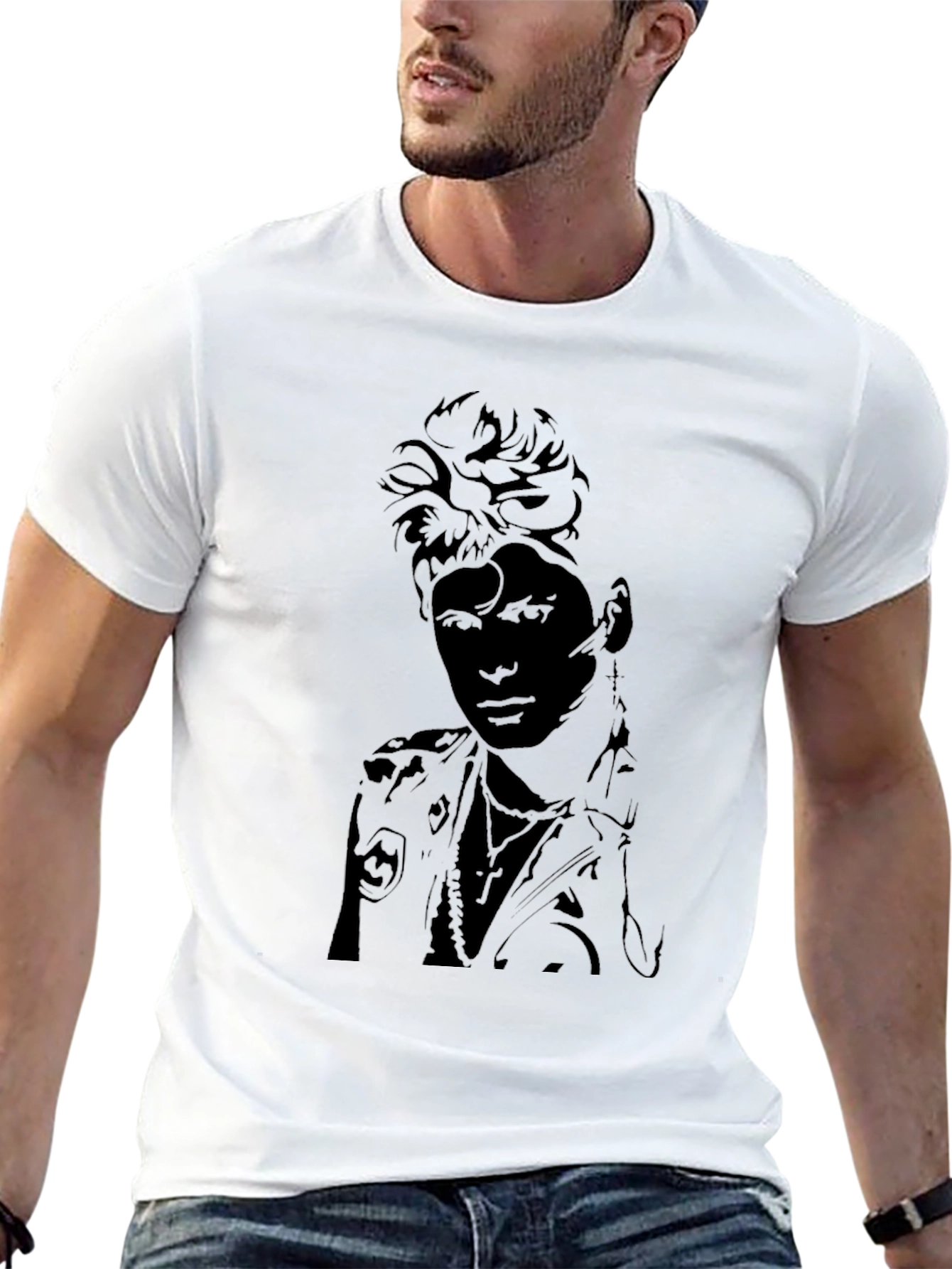 Urban Graphic Tee - Silhouette Print
