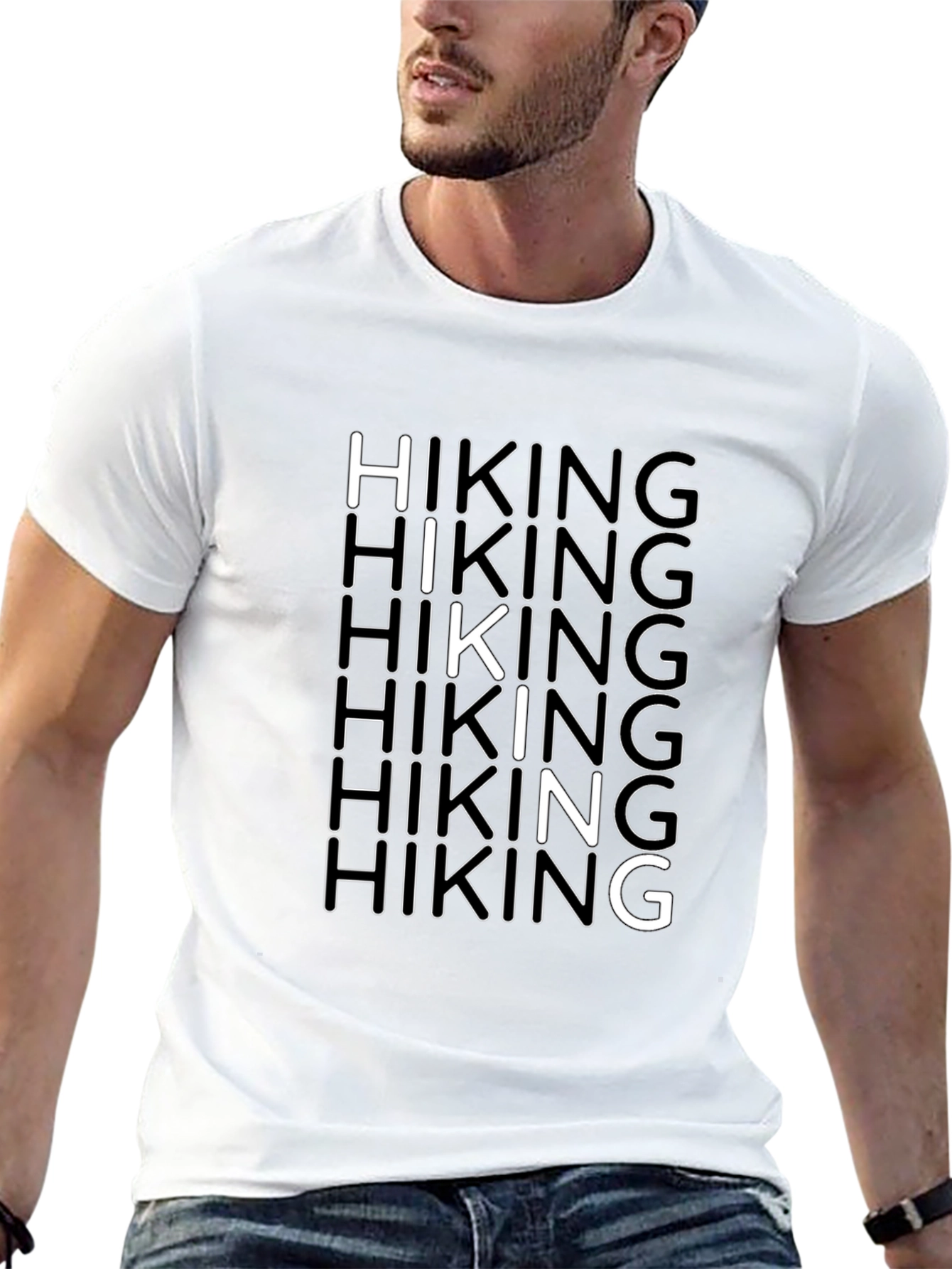 Hiking Graphic Tee - Adventure Ready Comfort